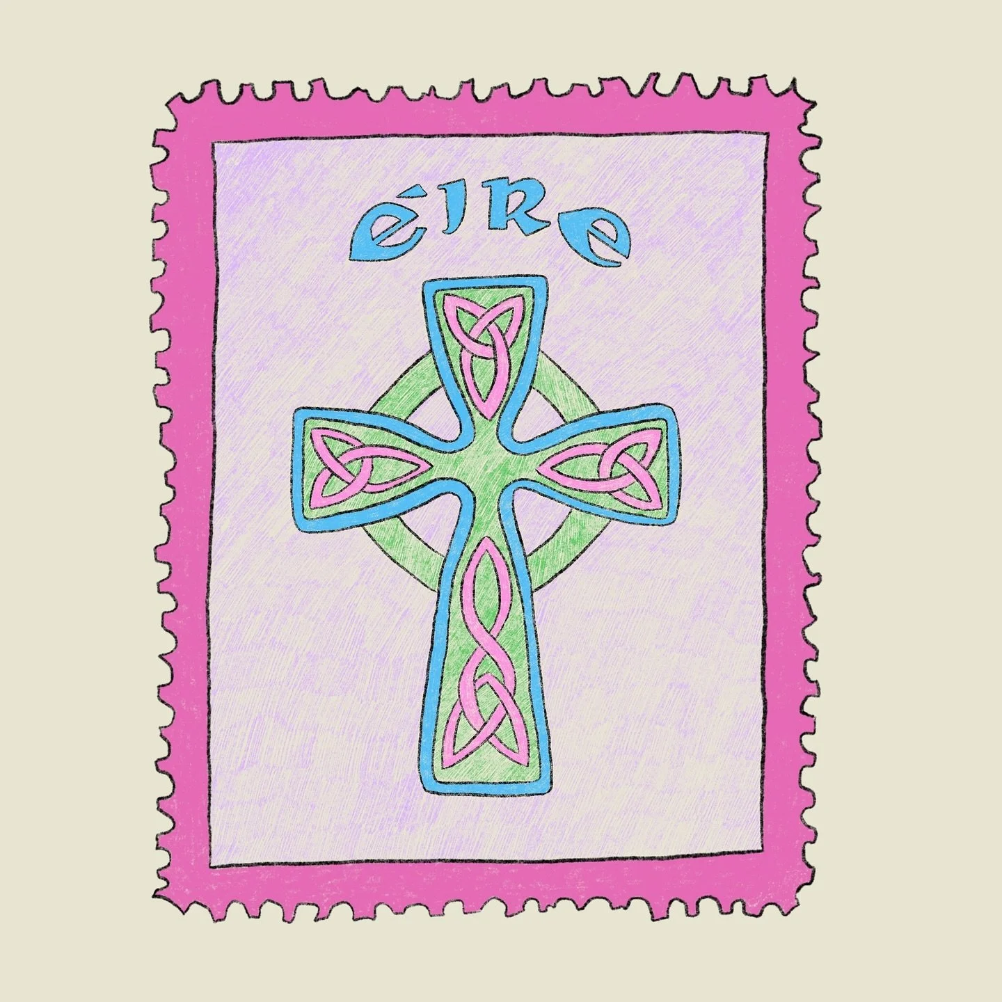 Stamp #5 ✝️

#illustration #celticart #doodle