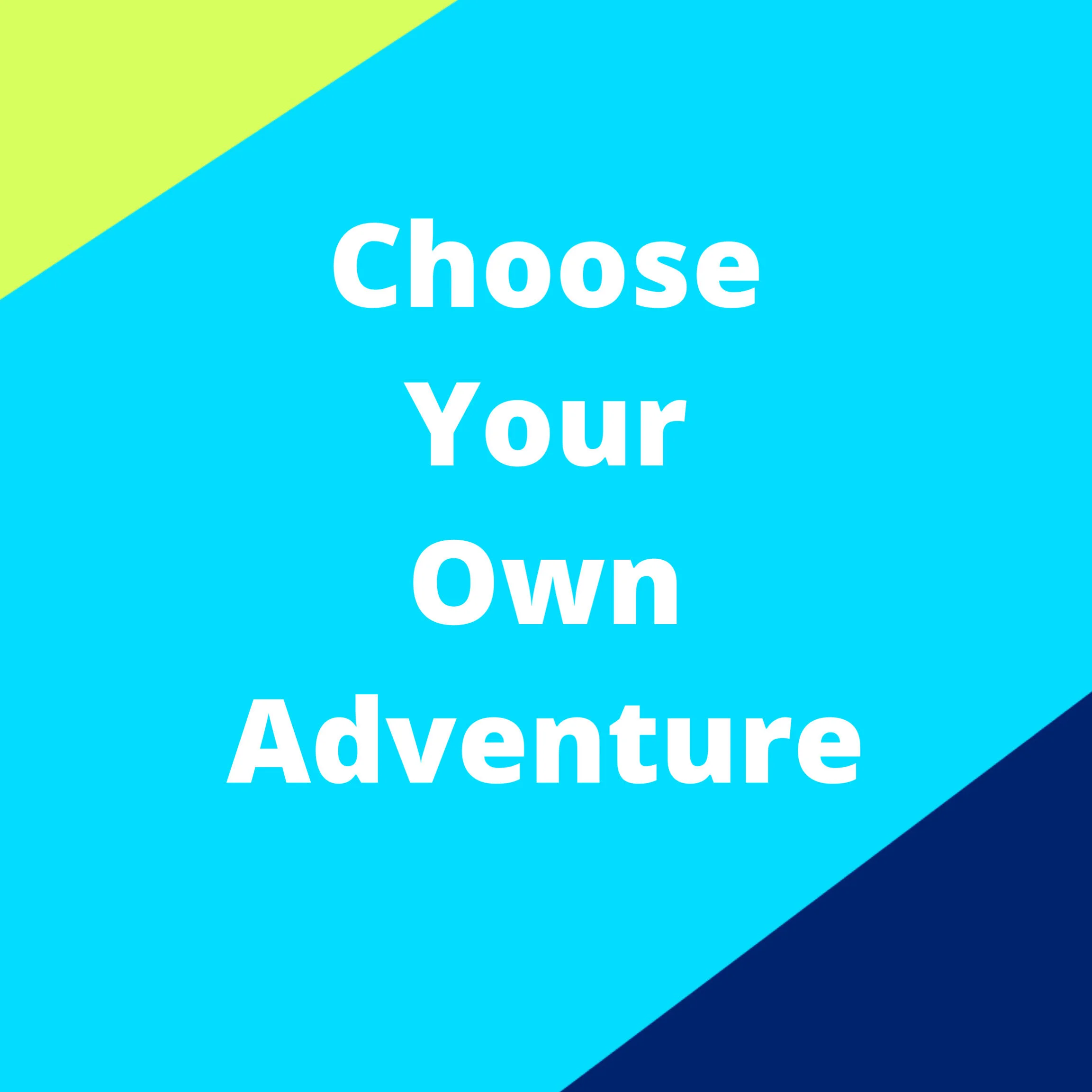 Choose Your Own Adventure