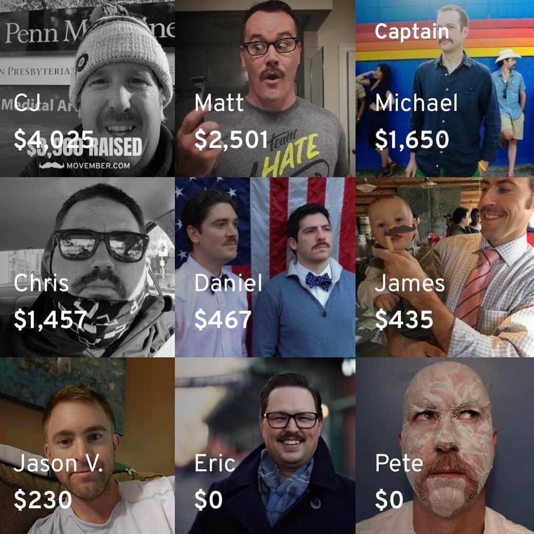 It&rsquo;s that time of year again. Support our moustaches and men&rsquo;s health by donating to our @movember efforts.
#teamihatecancer #movember #menshealth