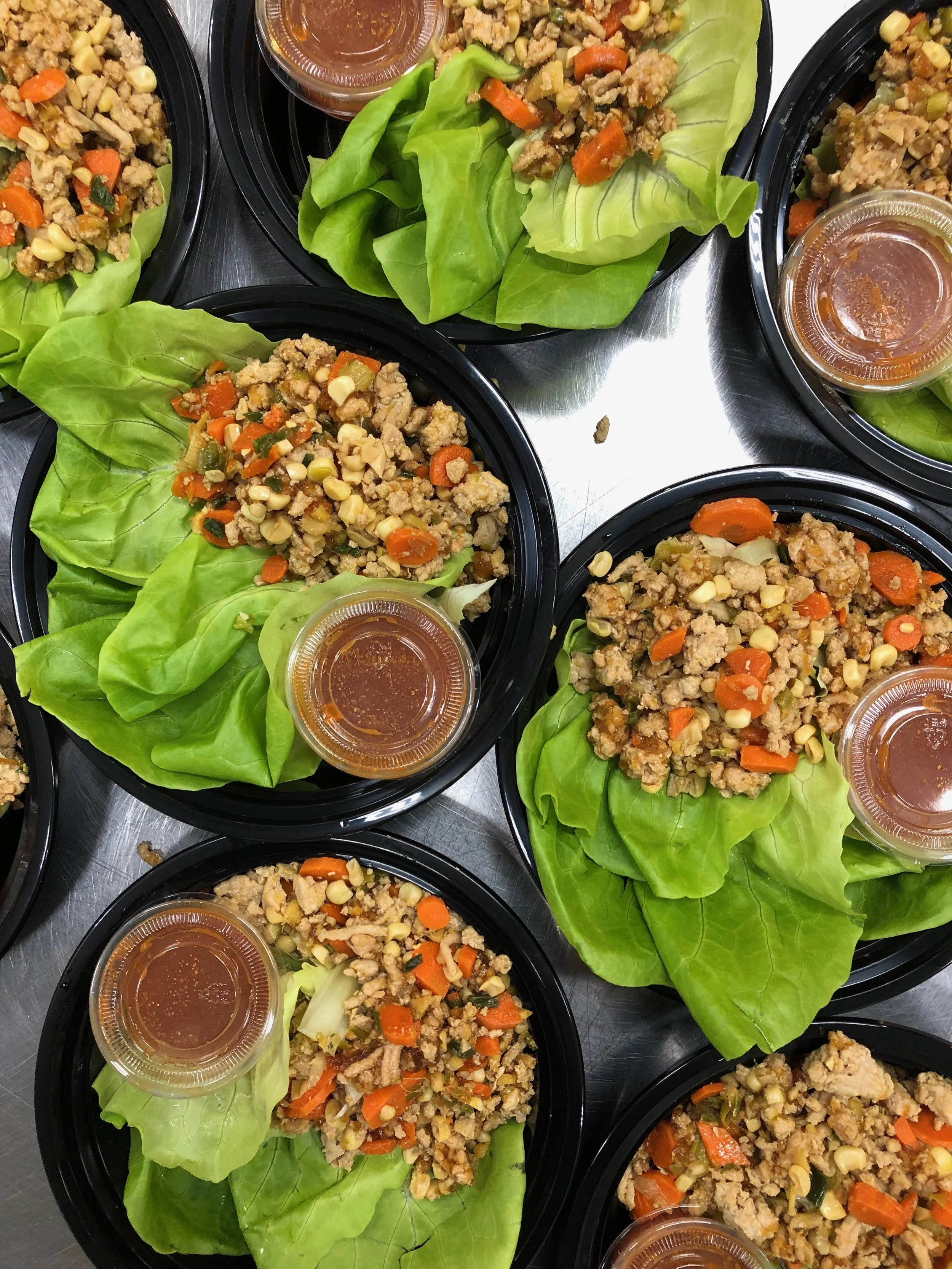 Chicken Lettuce Wraps