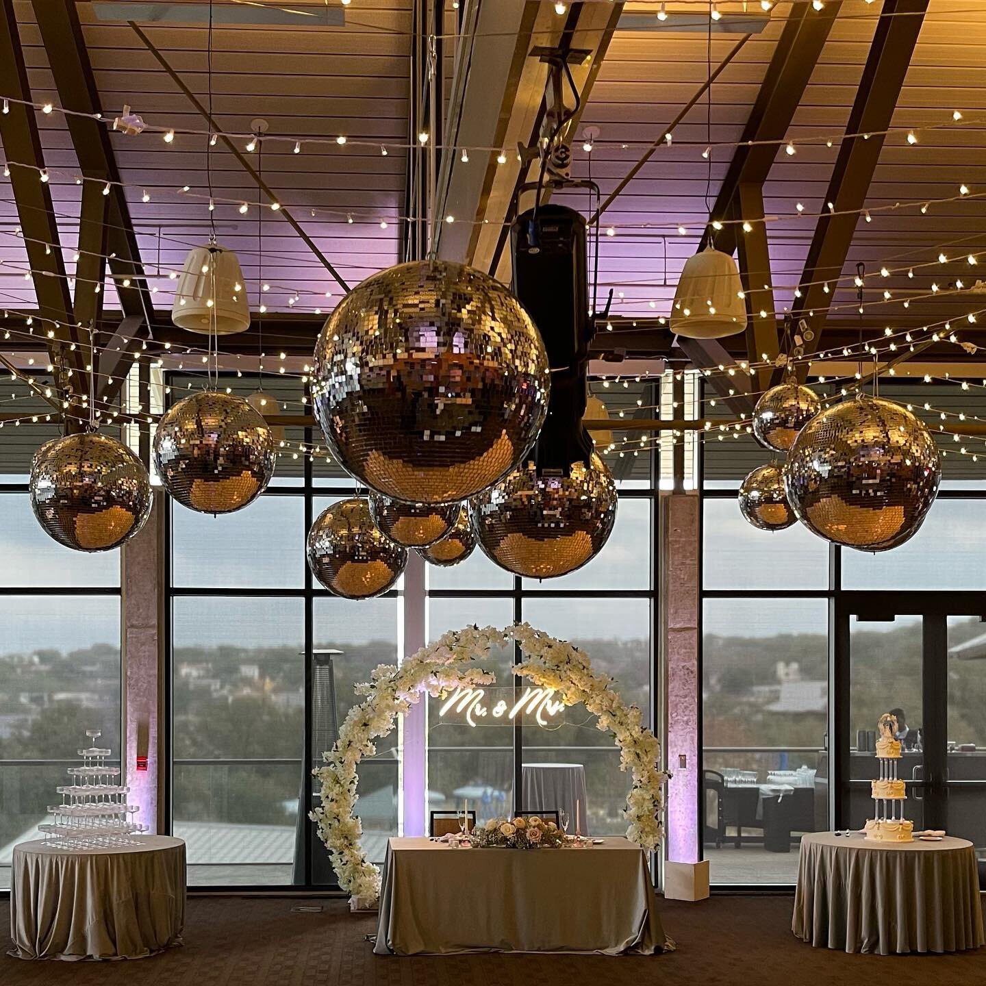 Did you know... 

Our DISCO balls, come in different sizes.  Let's get ballsy!