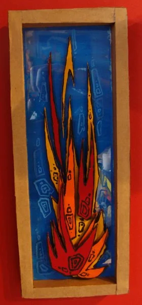 burning here