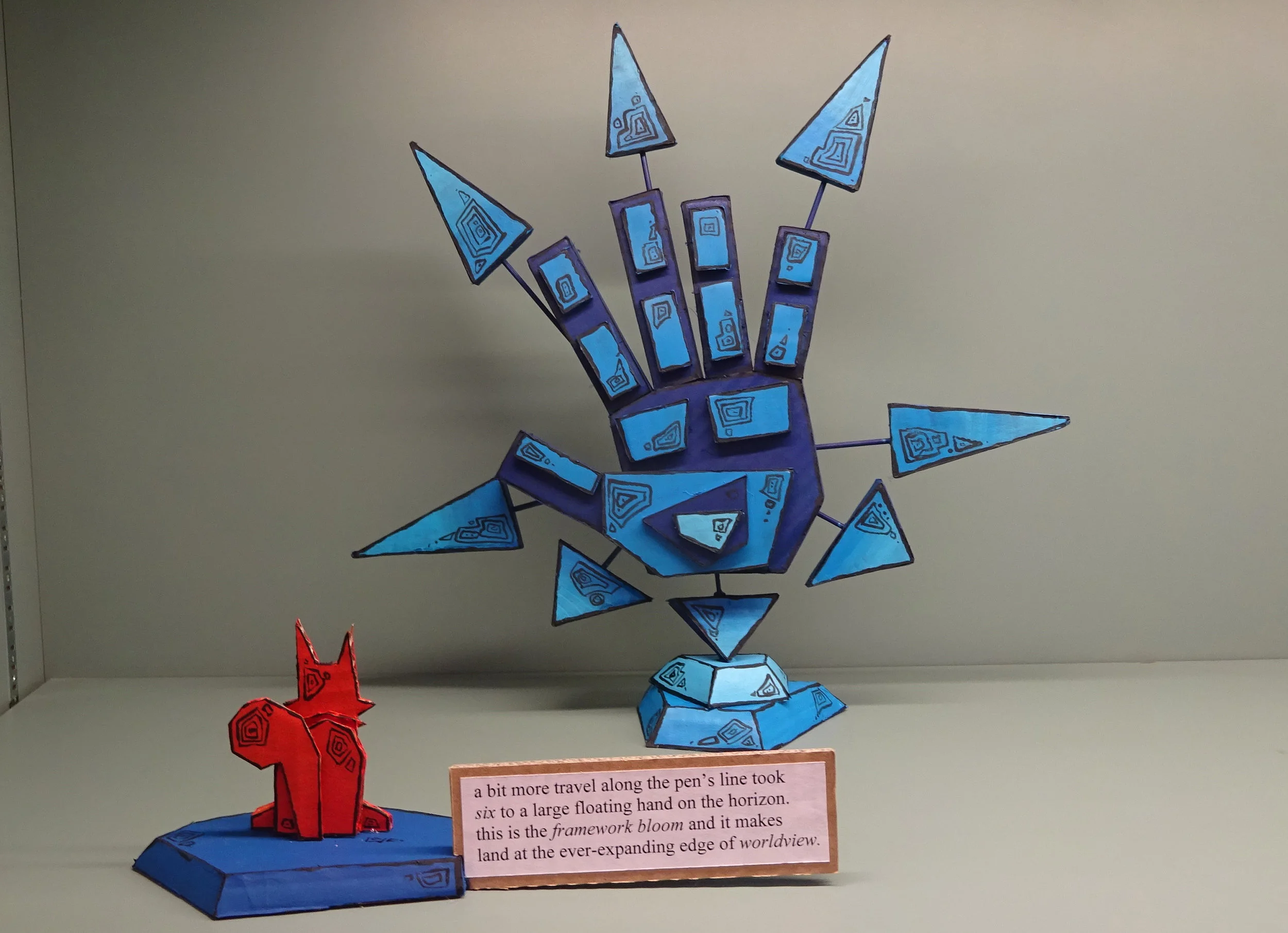 the framework bloom uses longflame to remain generally functional and create land. six’s gift of a pocketcity was graciously received and in return, six was gifted a perfect block—his key to self-sufficient sleep on the top of the tall armchair.