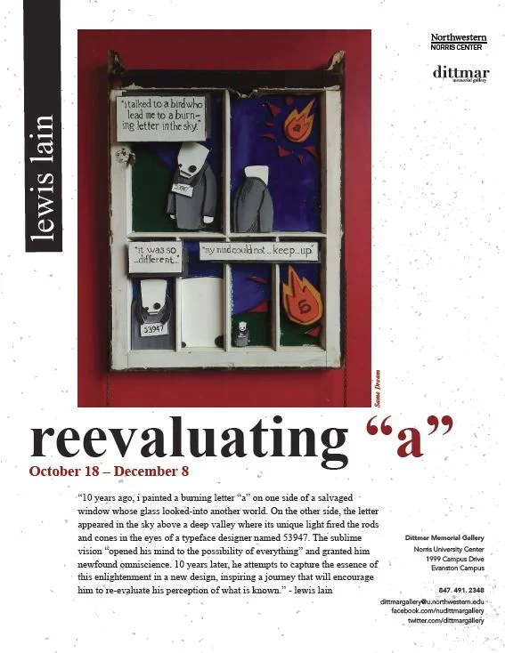 reevaluating "a" @ dittmar gallery