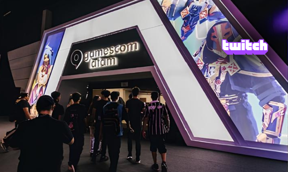 Twitch na Gamescom Latam moldando a narrativa das transmissões ao vivo
