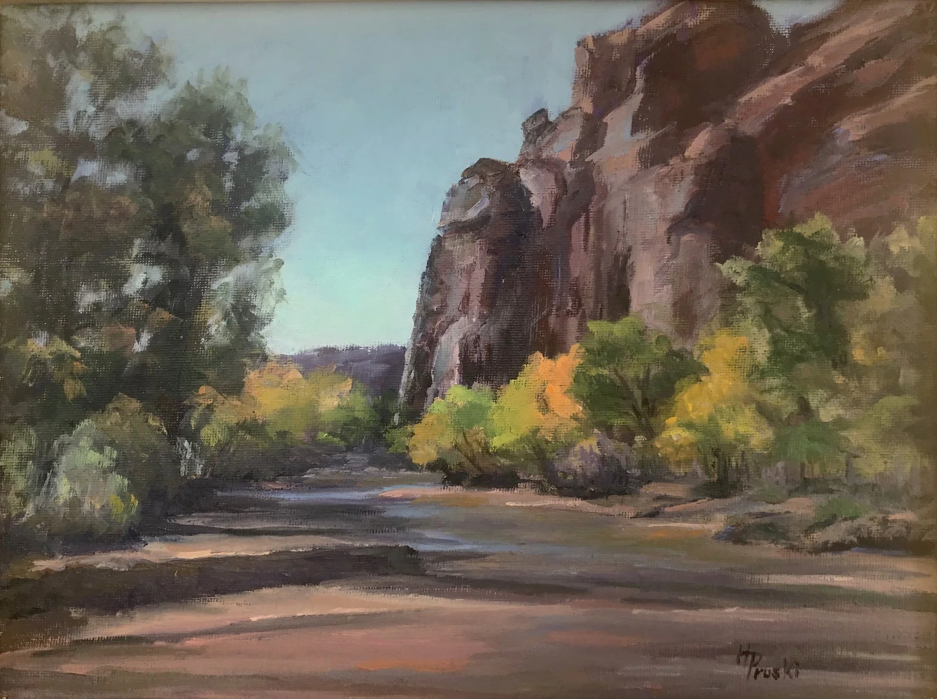 Travelling Down the Dry Creek