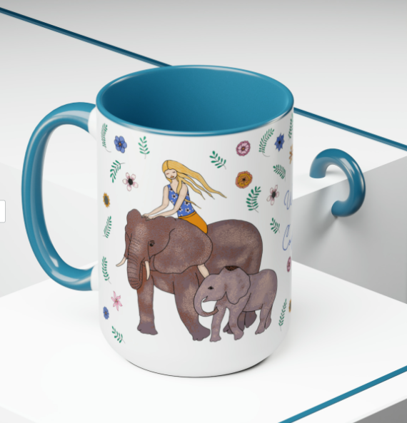 Wild Girl Elephant Mug Light Blue.png