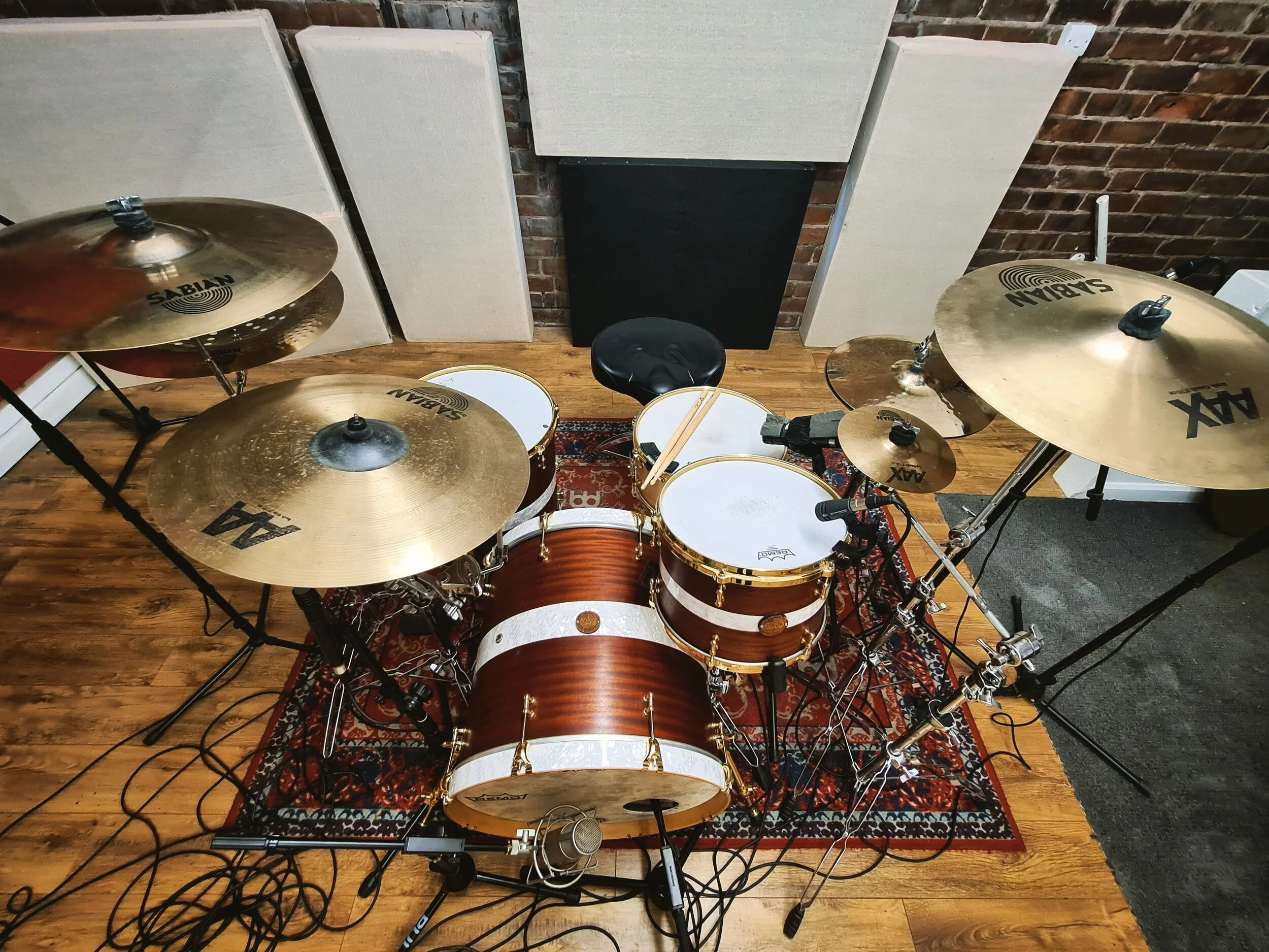 home studio — Online Session Drummer Drum Recording Service Blog