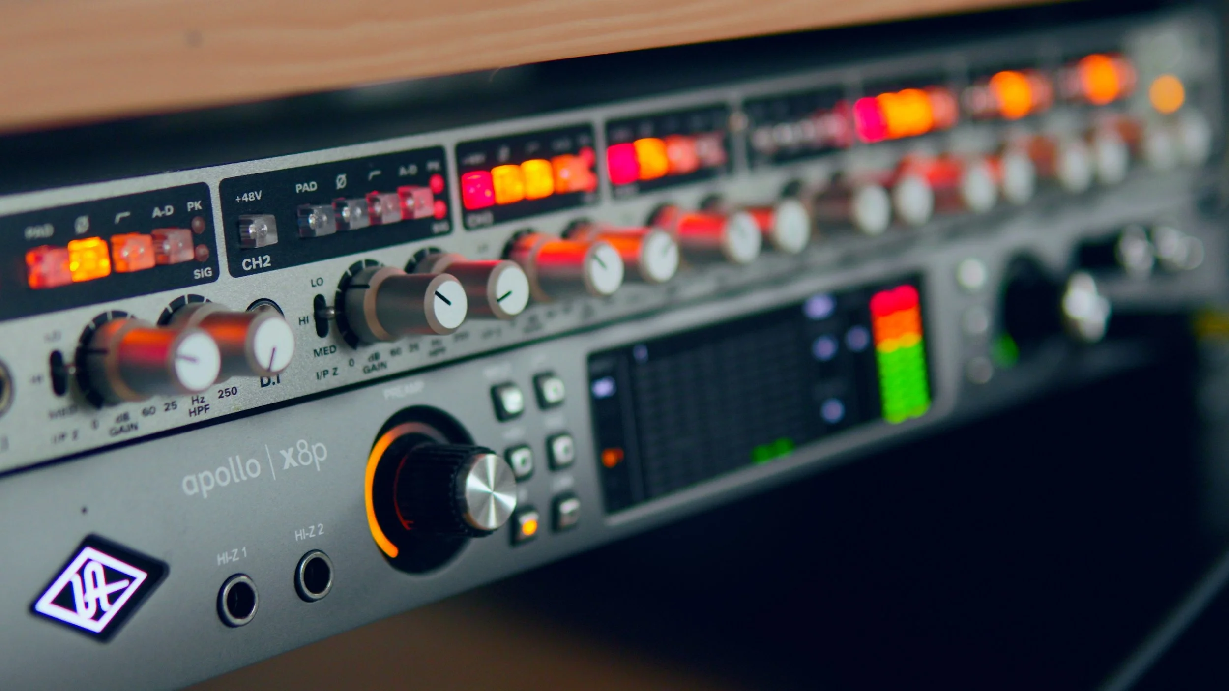 Mixed Multitrack Drum Recording