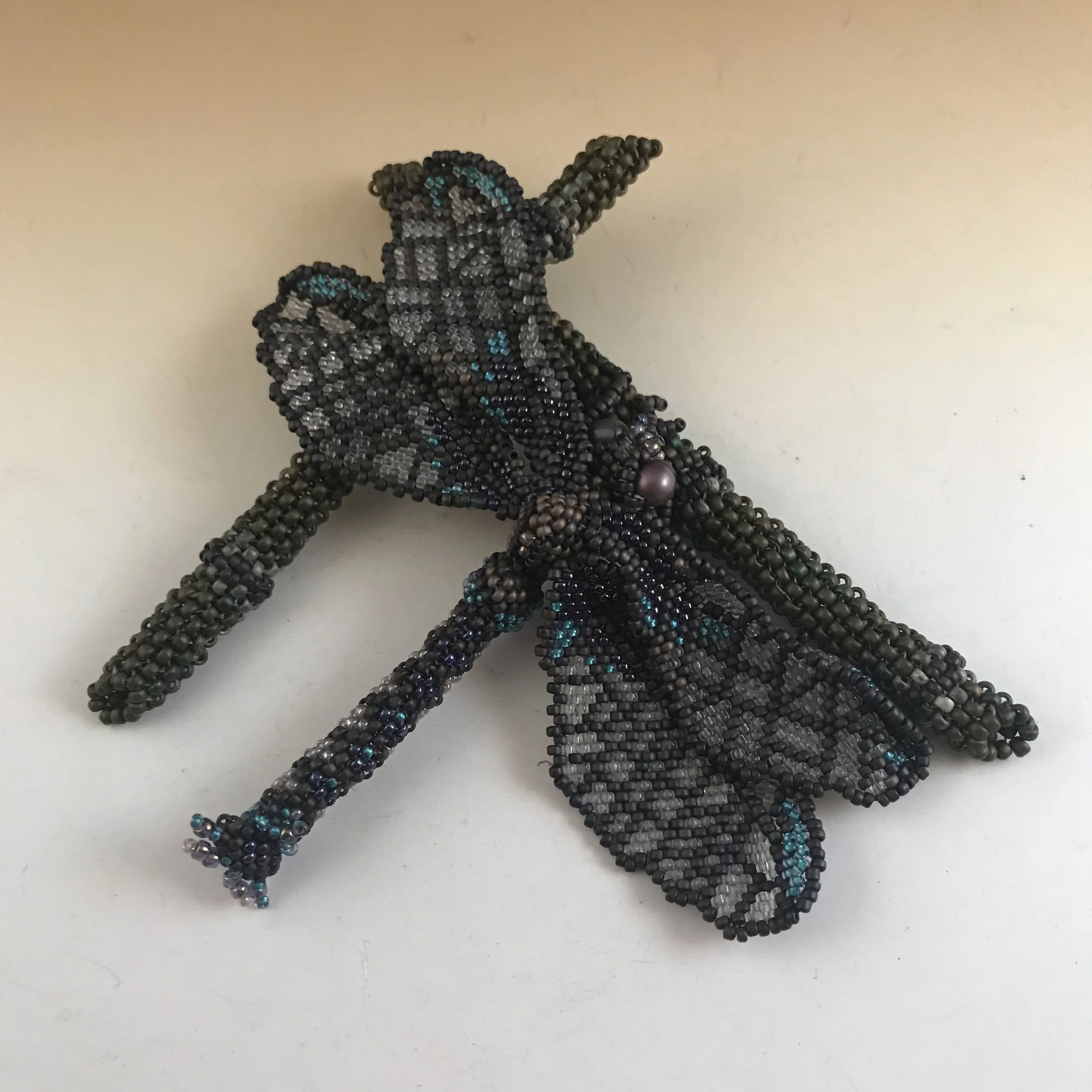 Dragonfly on Bamboo Pin