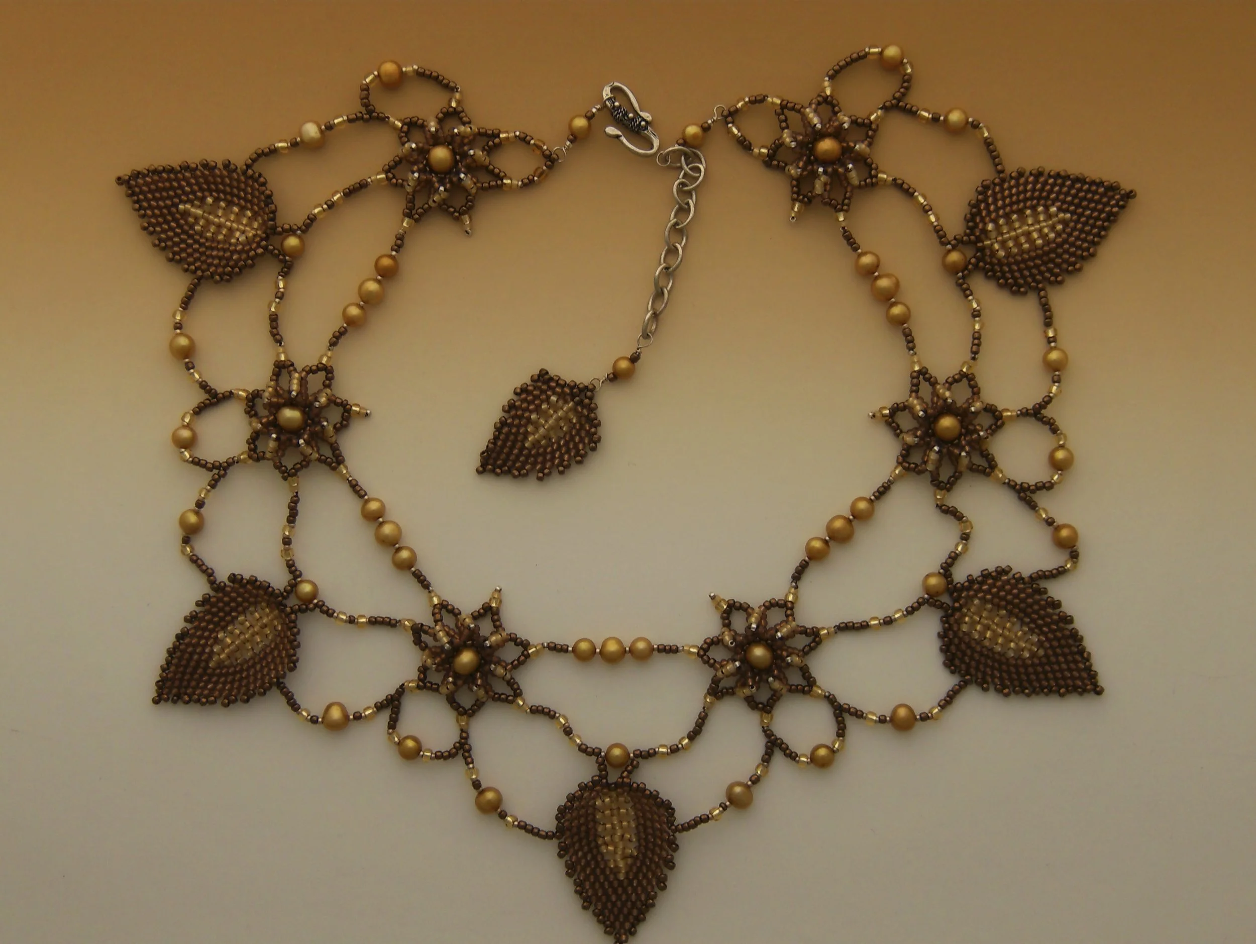 Russian Leaf Bead Collar KIt