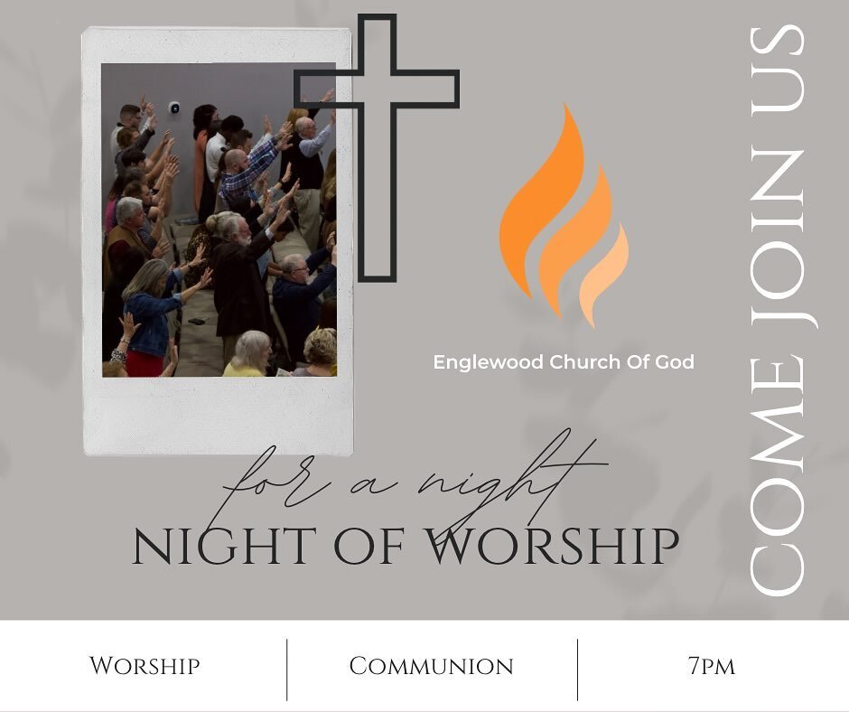 OSM! We&rsquo;d love for you to join us tonight for a Night of Worship and Communion in the main sanctuary! This service is a part of the Holy Week services happening in our community leading up to Easter! Make plans to join us tonight! #thisisoverfl
