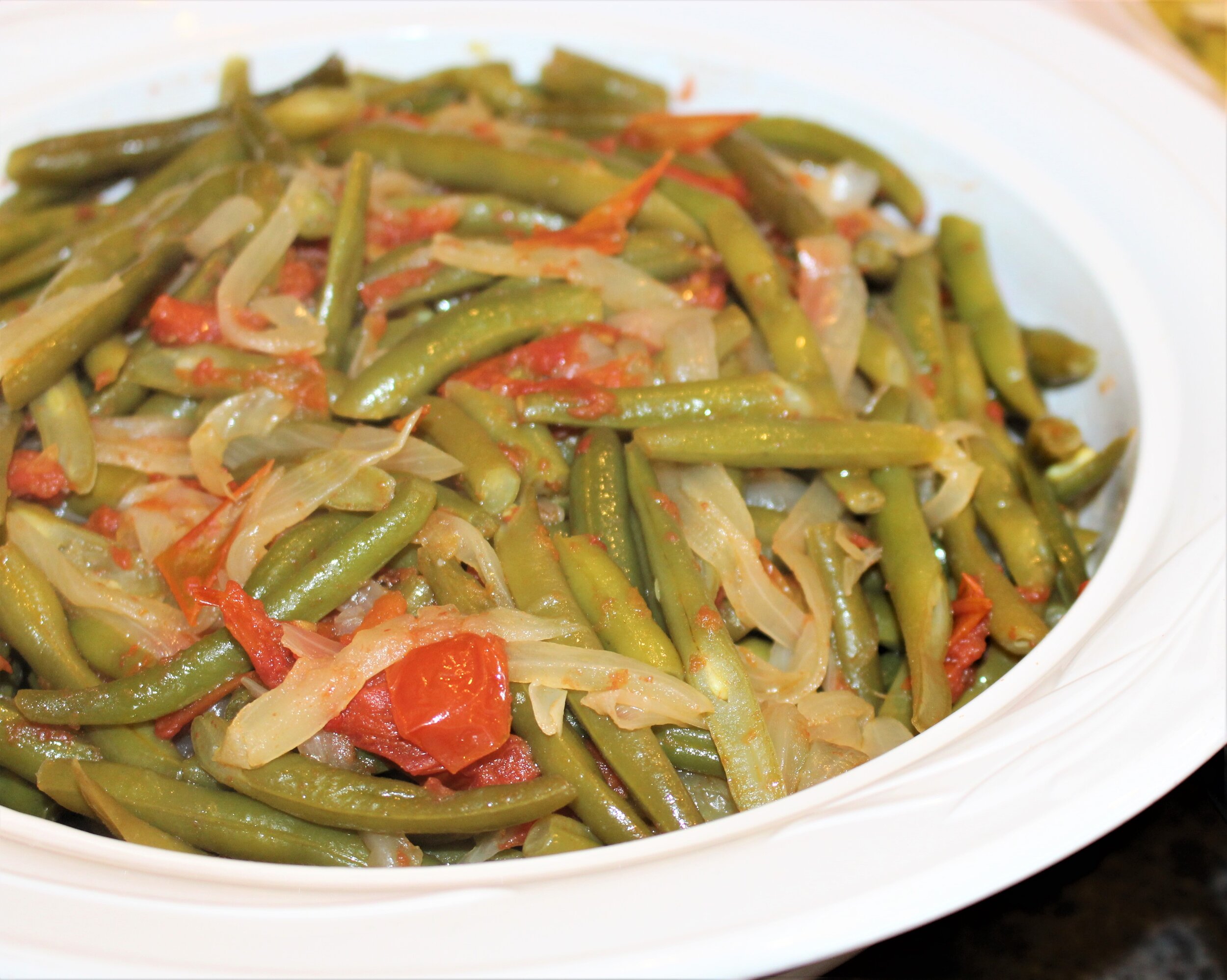 Lebanese Green Beans — Living Springs Retreat