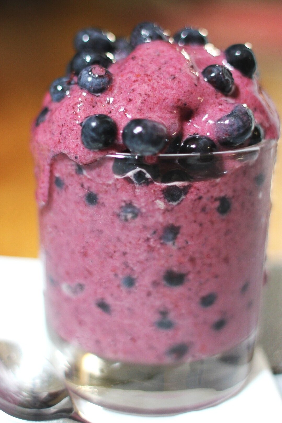 Banana & Blueberry Ice Cream — Living Springs Retreat