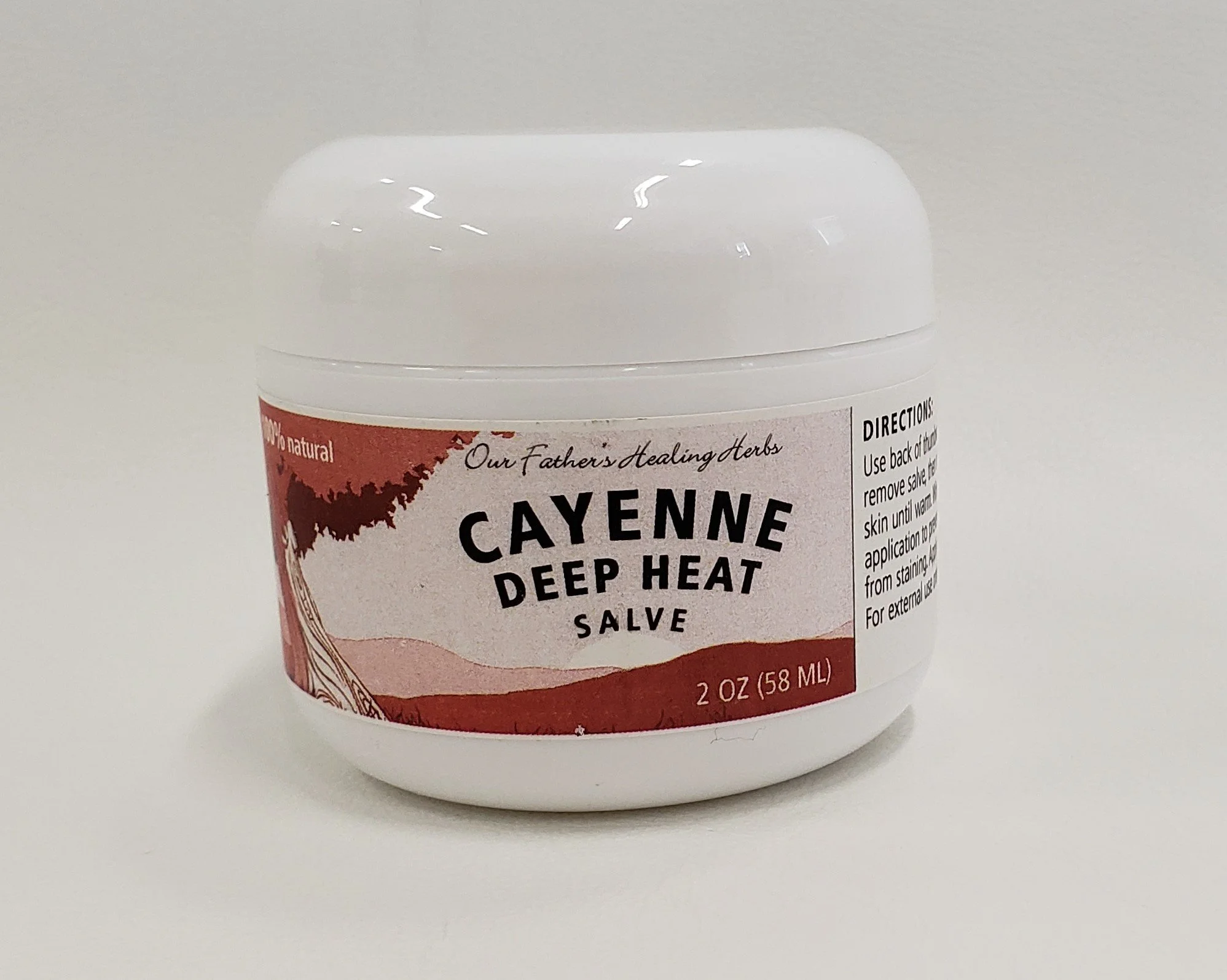 Cayenne Deep Heat Salve — Living Springs Retreat