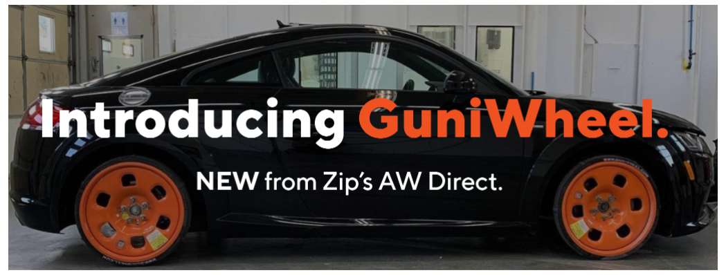 GUNIWHEEL™  GUNIWHEEL™ Partners with Zip's AW Direct