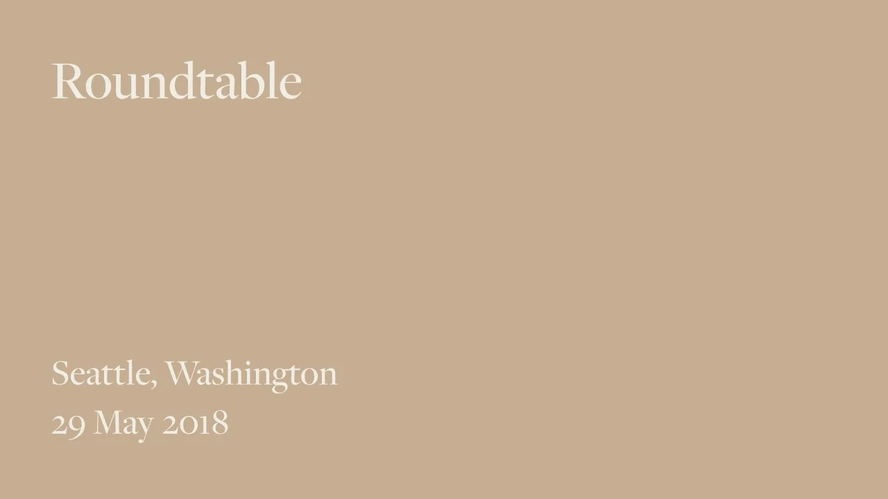 Roundtable - 29 May 2018