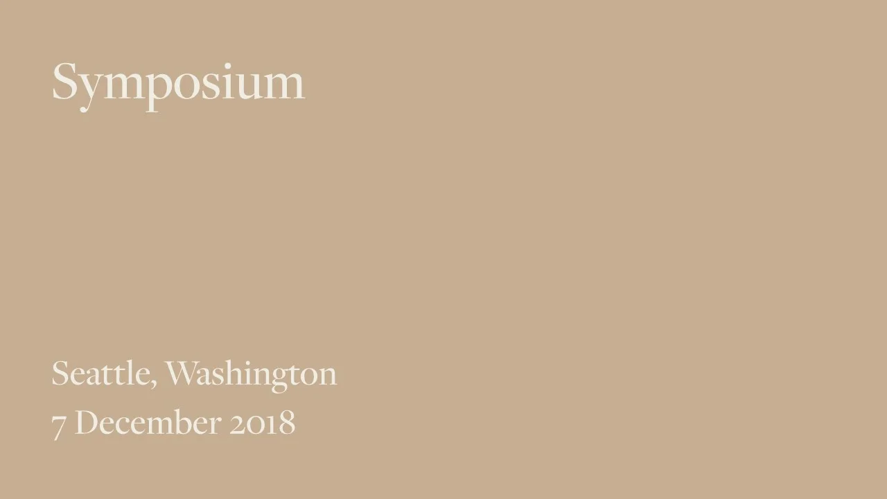 Symposium - 7 December 2018