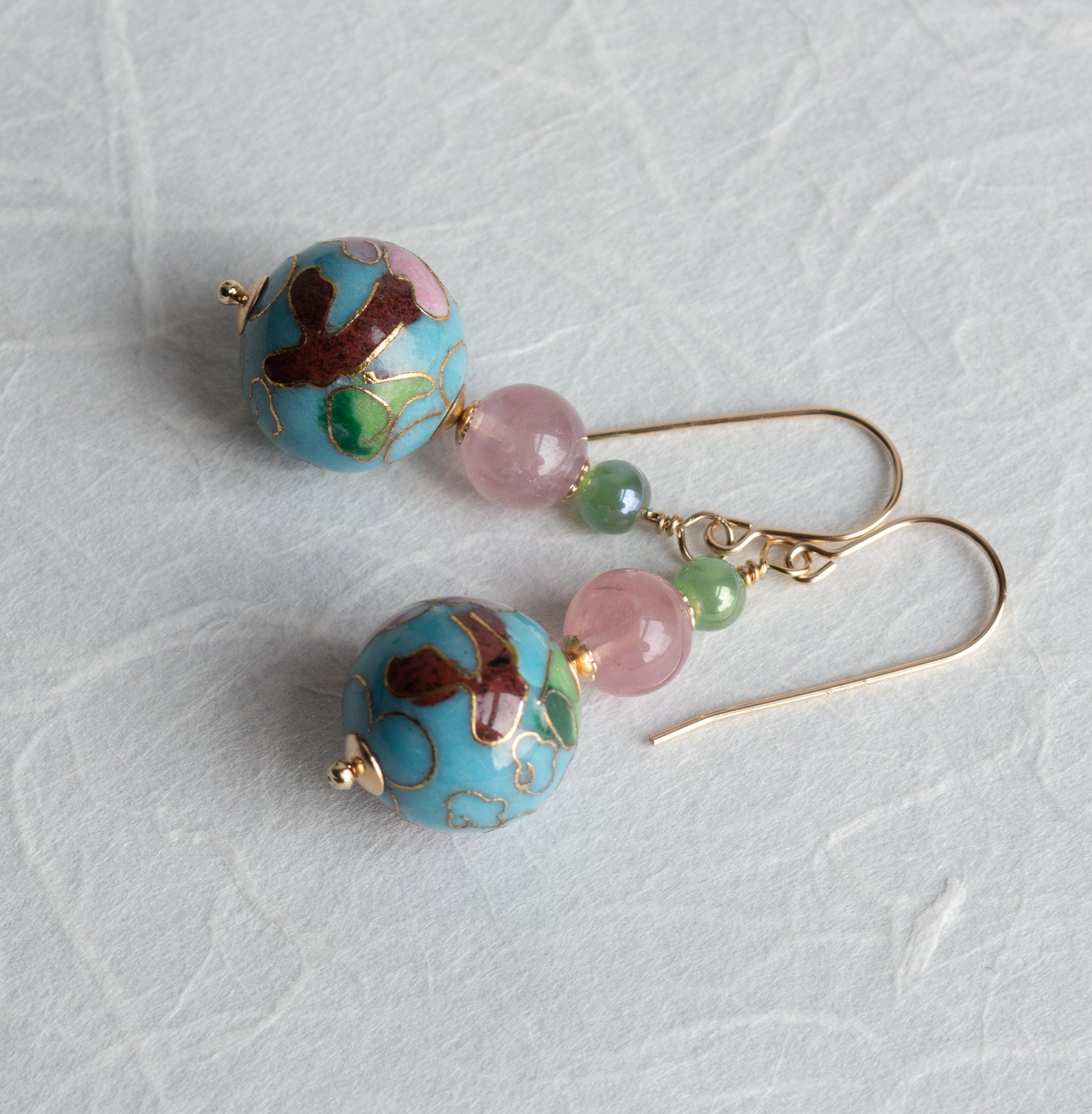Cloisonne-Turq-RoseQuartz-Earrings-1-image2-F-Craig.jpg