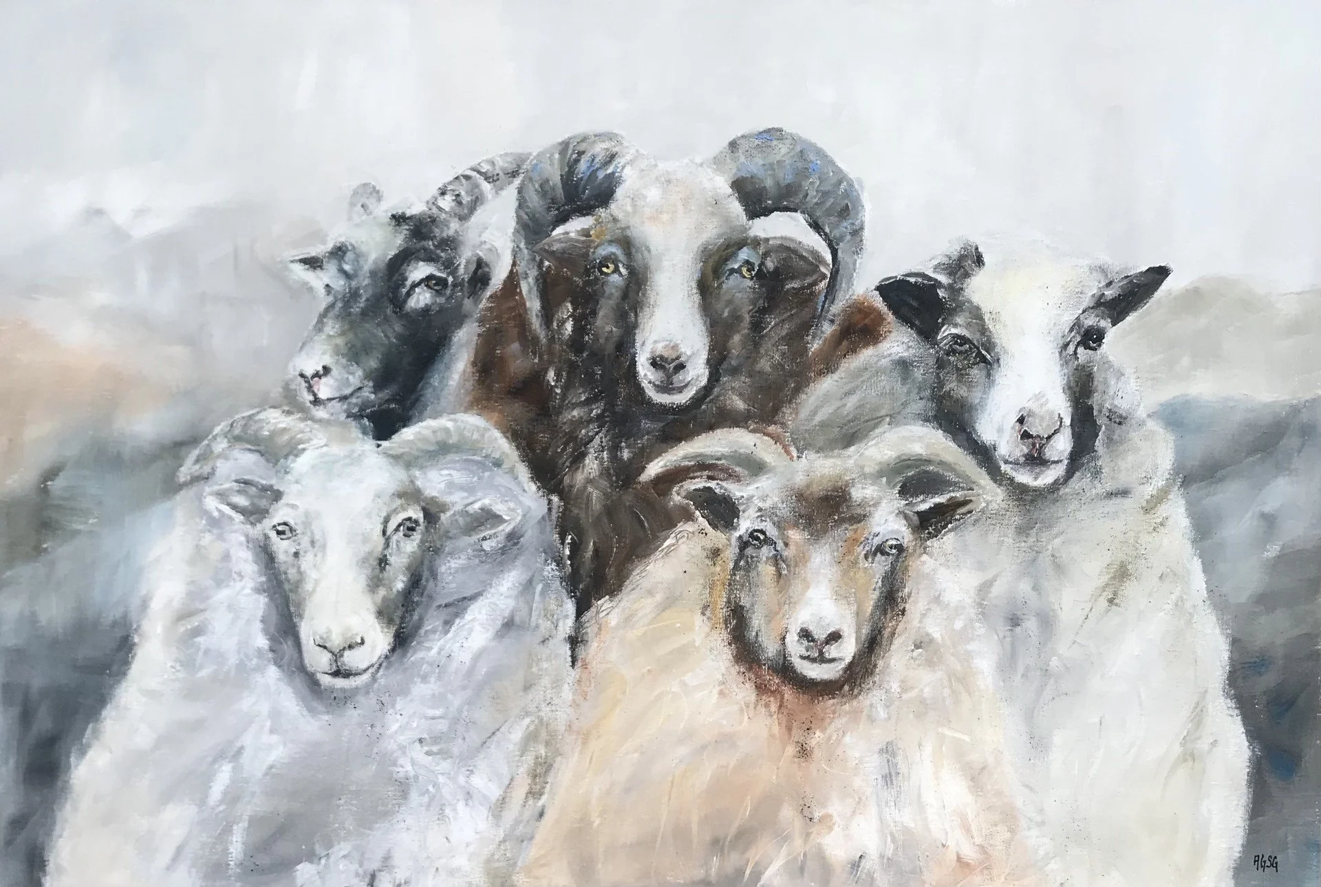 Wildsheep on Guard