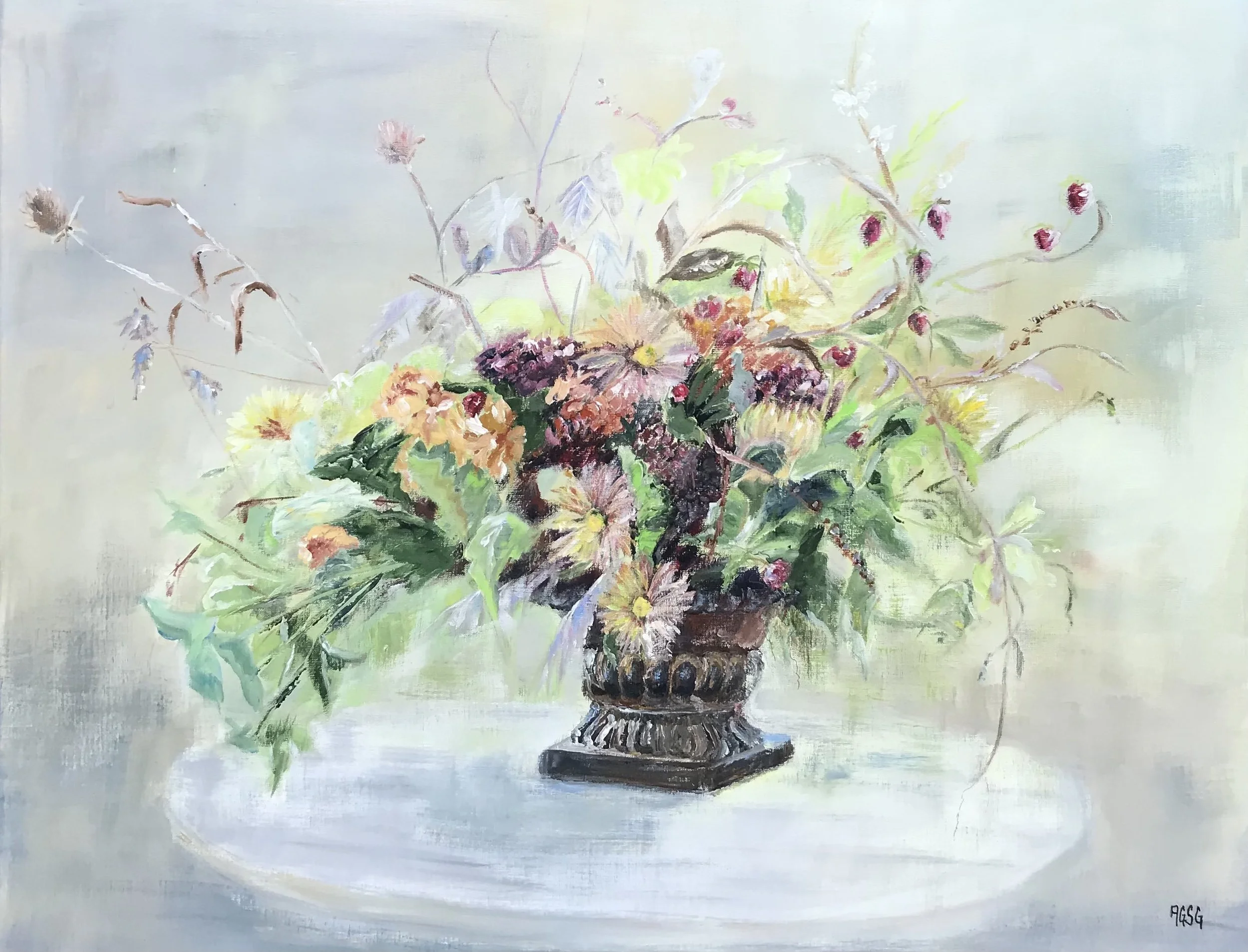 Flower Study 9, acrylic on canvas 90x70.jpg