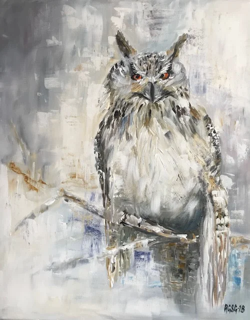 Siberian Eagle Owl