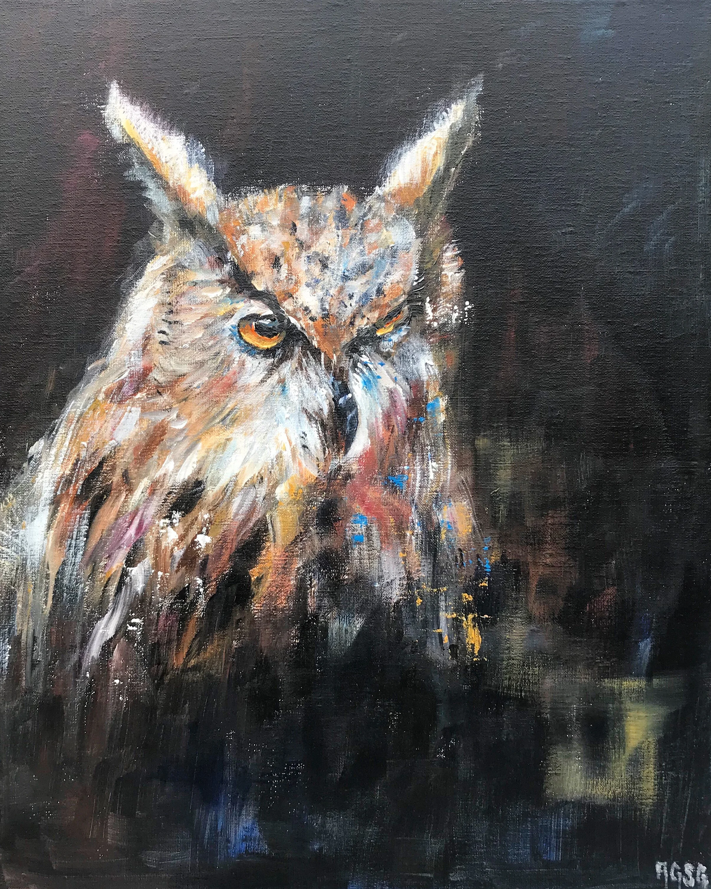 Owl  Portrait no.2