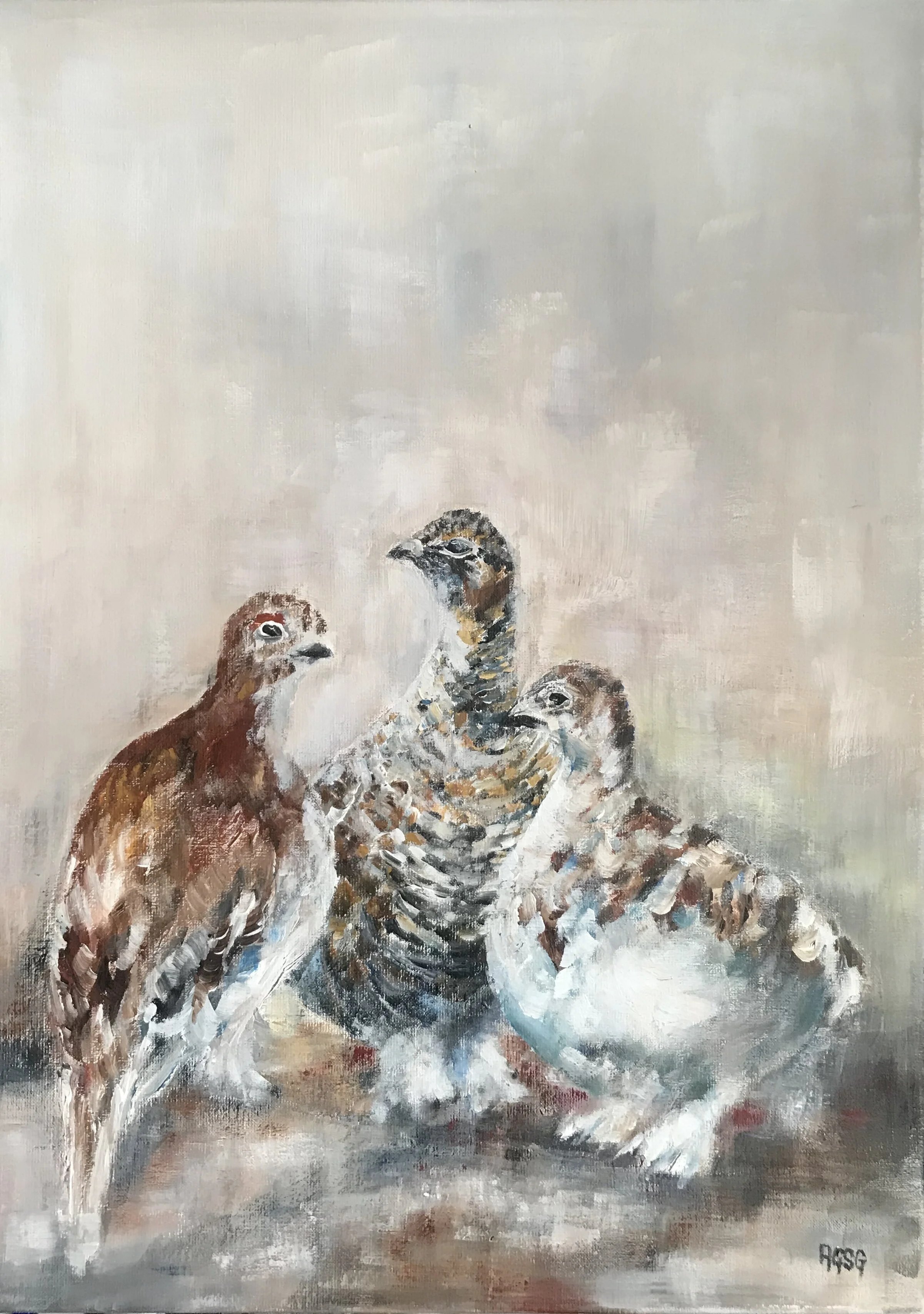 Autumn Willow Ptarmigan