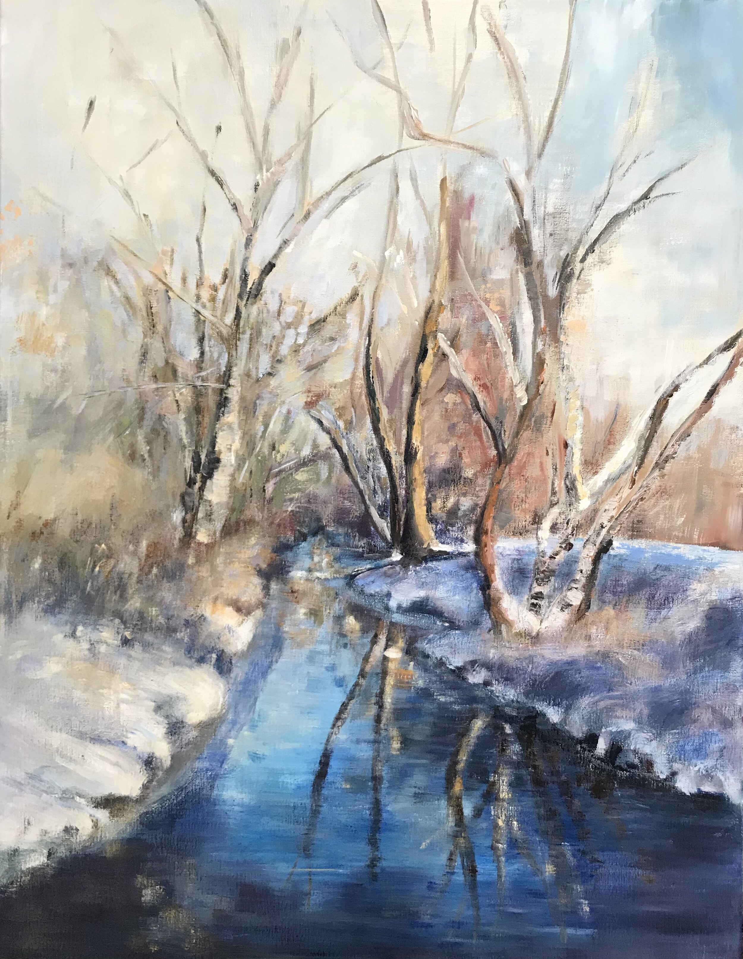 Early Spring, acrylic on canvas 70x90 kr.8500,-.jpg