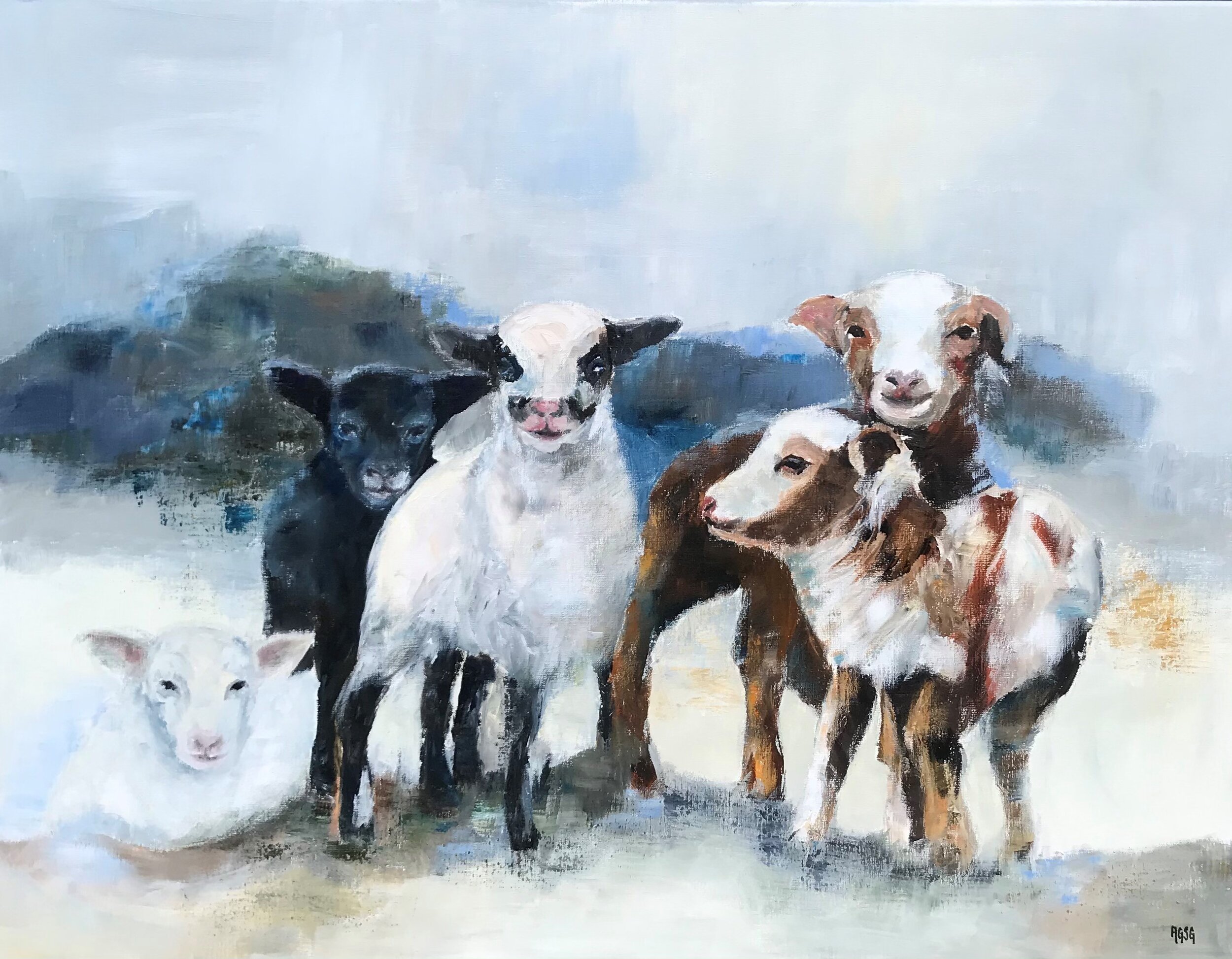 Springtime, acrylic on canvas 90x70 kr.8000,-.jpg