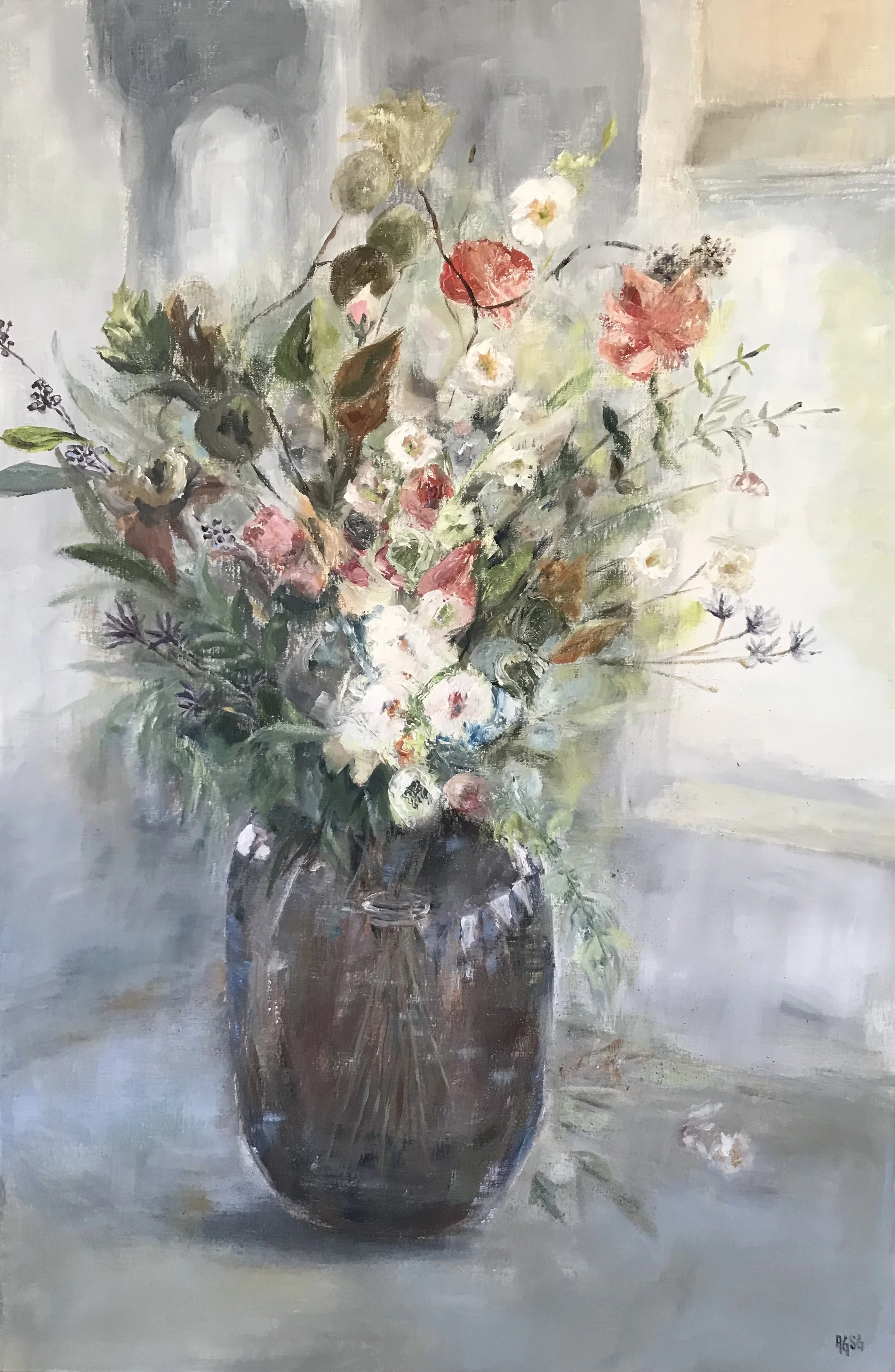 Flower Study 1, Acrylic on canvas 80x120.jpg