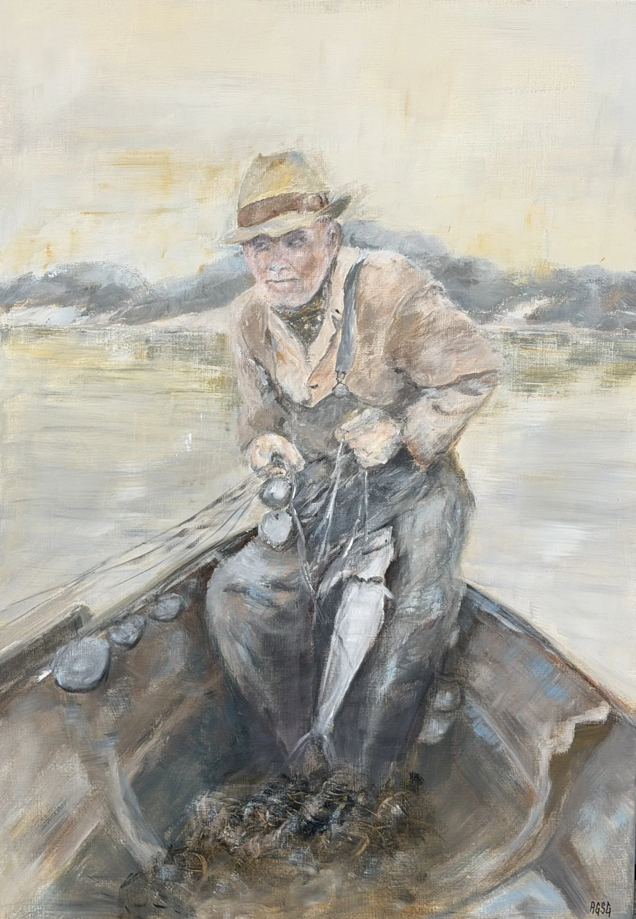 Great Gandfather from Spjeld, acrylic on canvas 70x100.jpeg