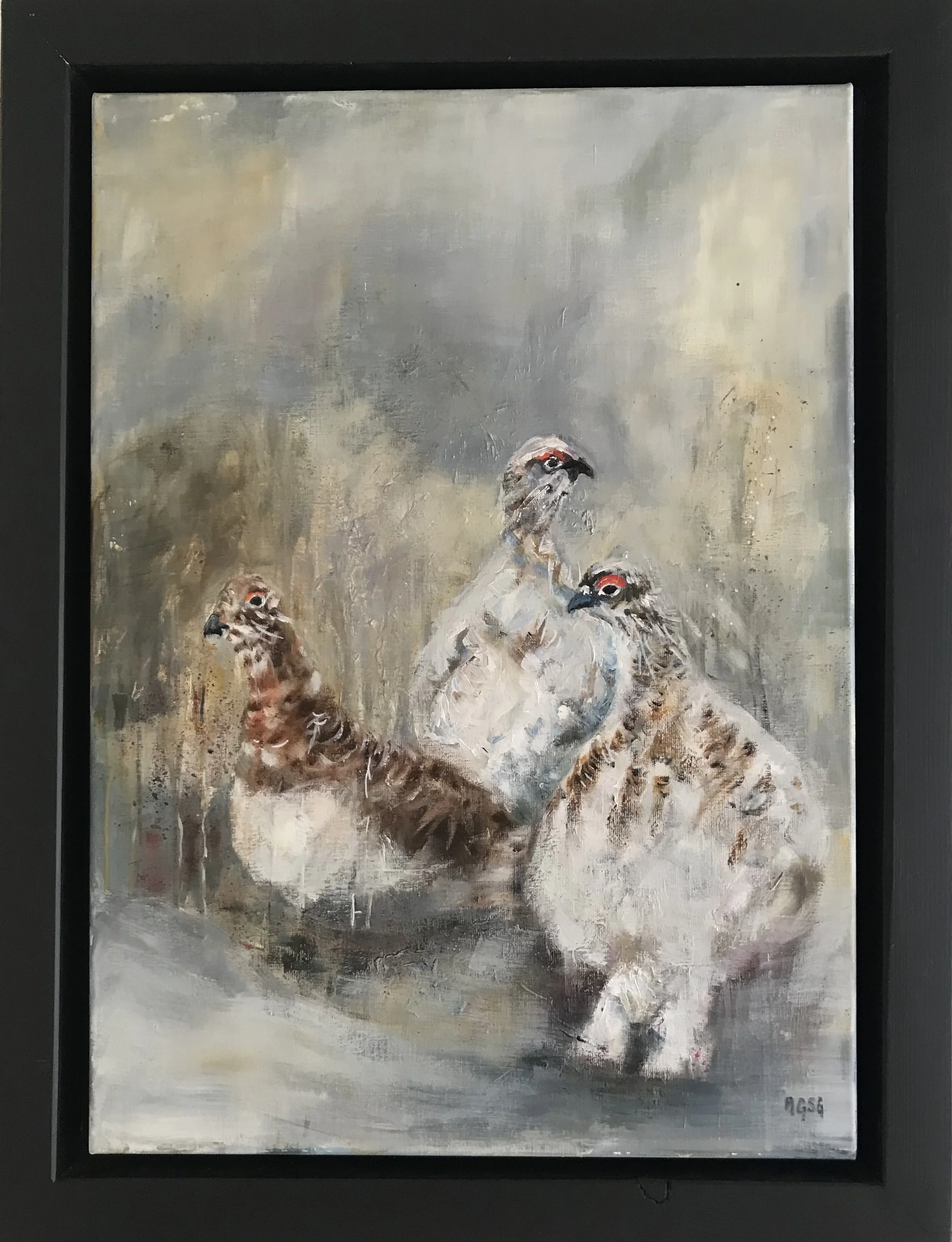 Looking for Female Grouse, acrylic on canvas 68x83.jpg