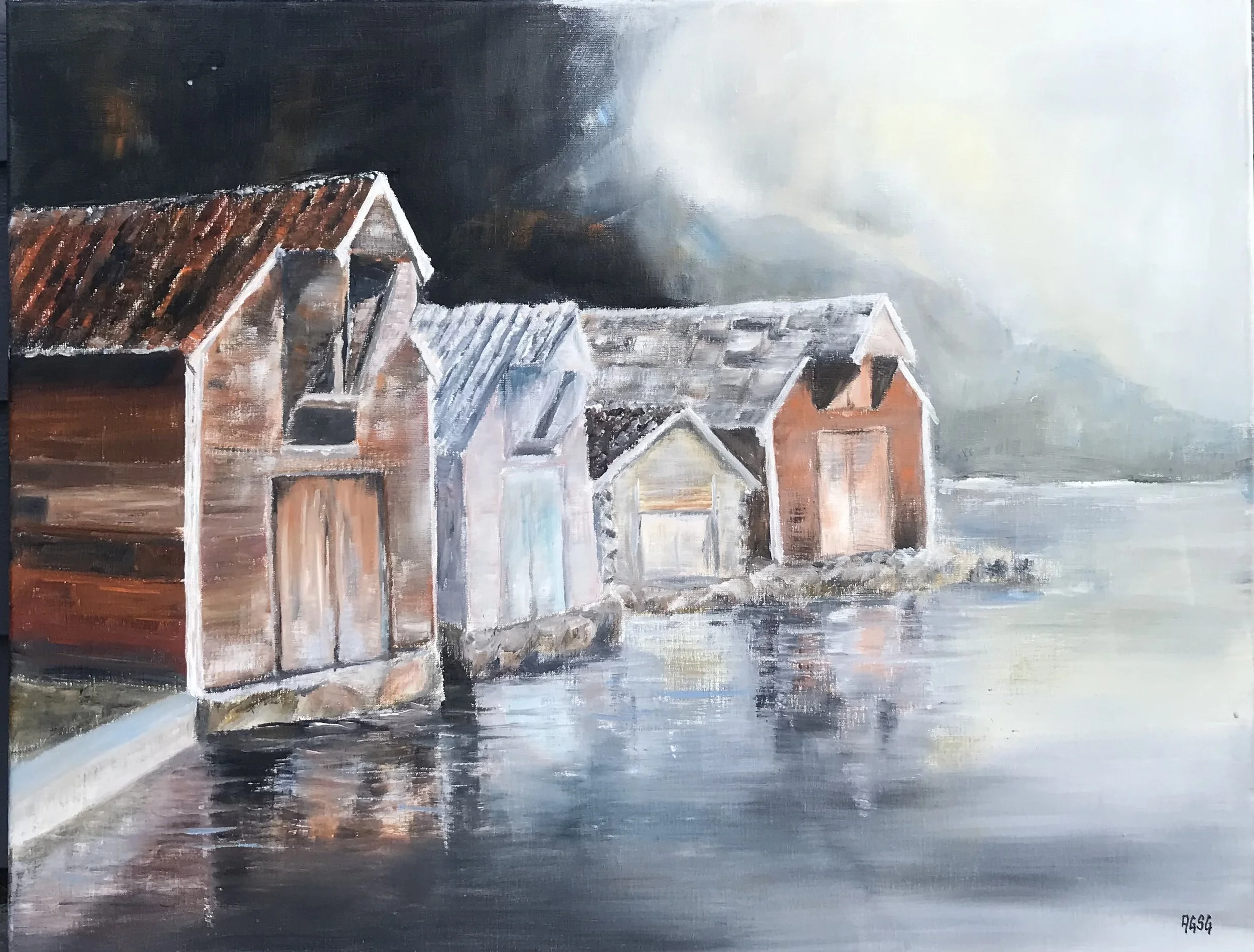 Skogsvåg Boathouse Cluster