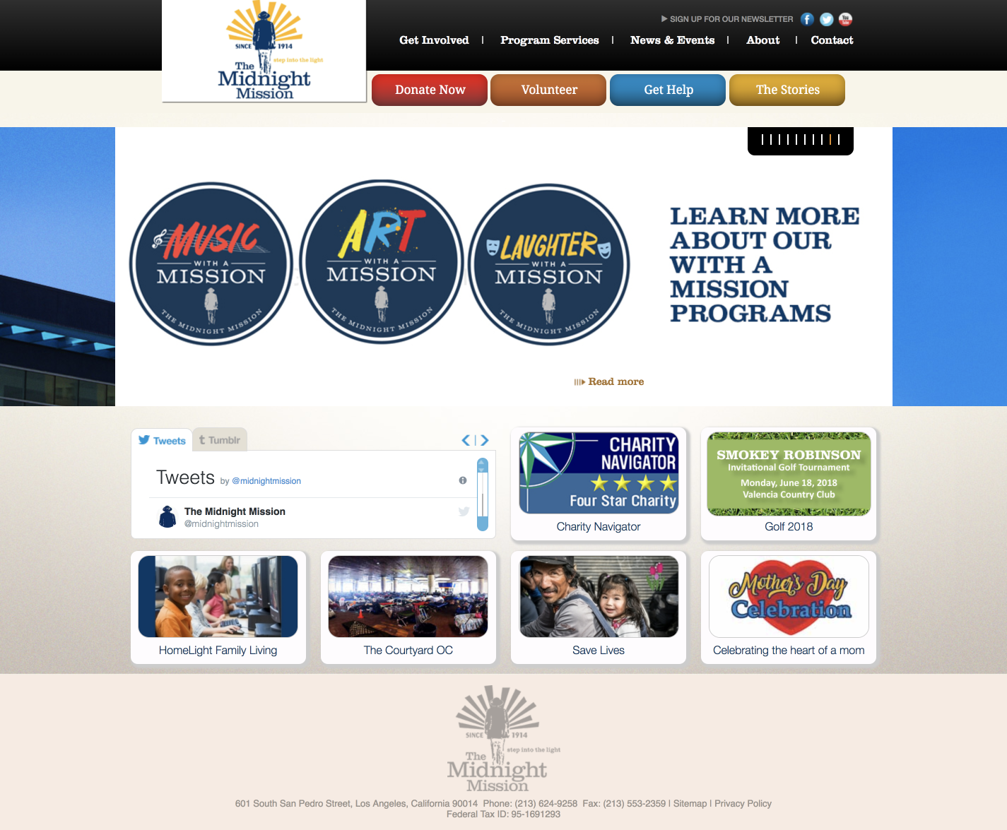 Original Homepage