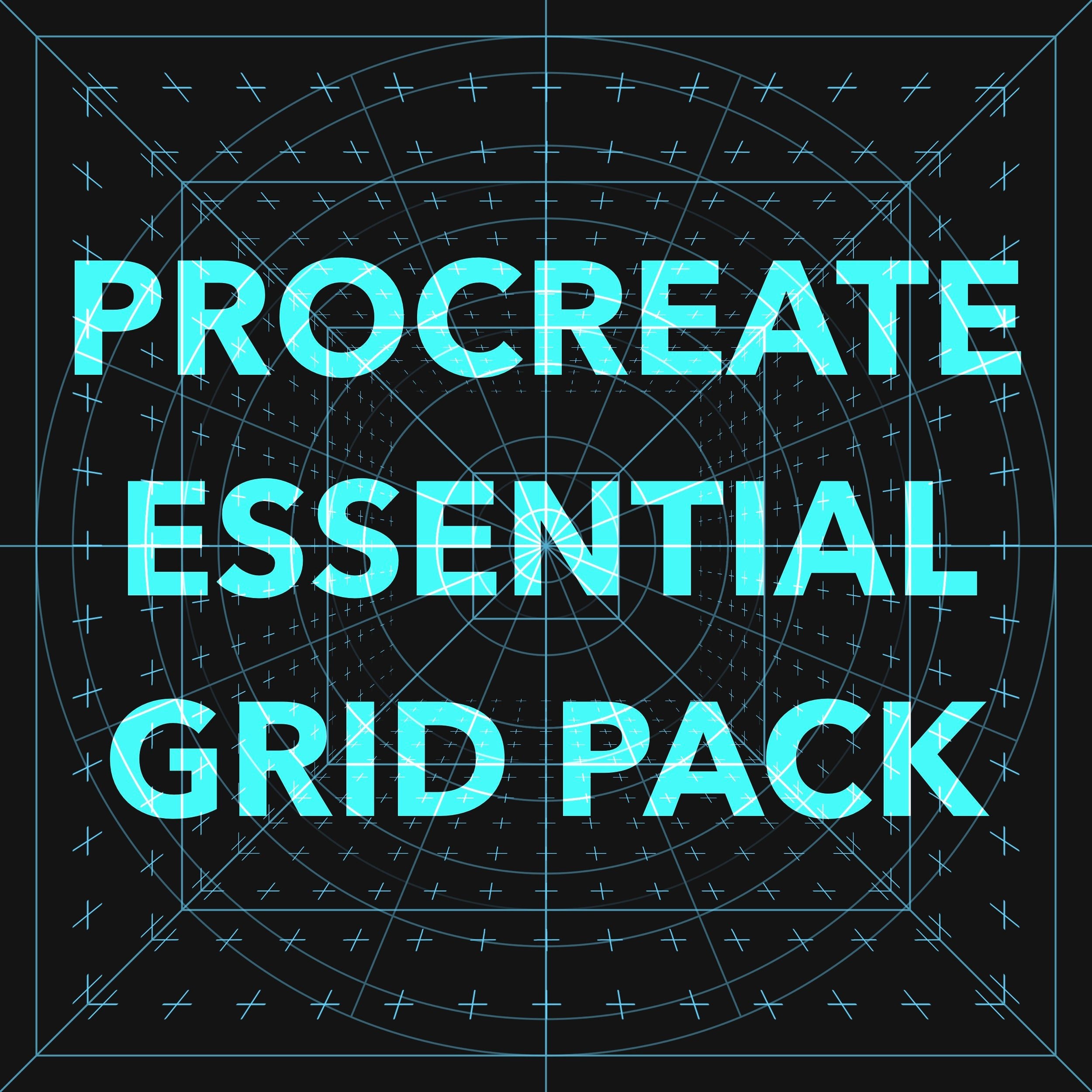 Procreate Essential Grid Pack
