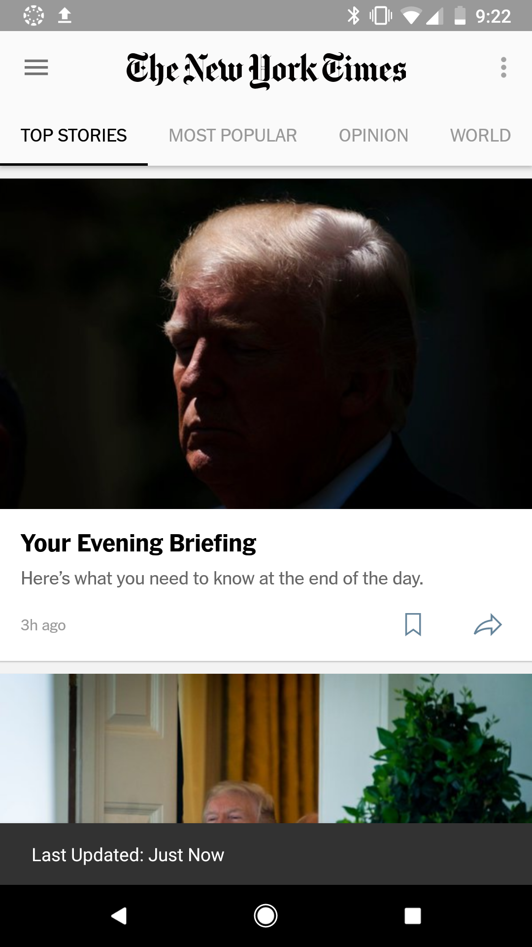 Nice to see daily brief