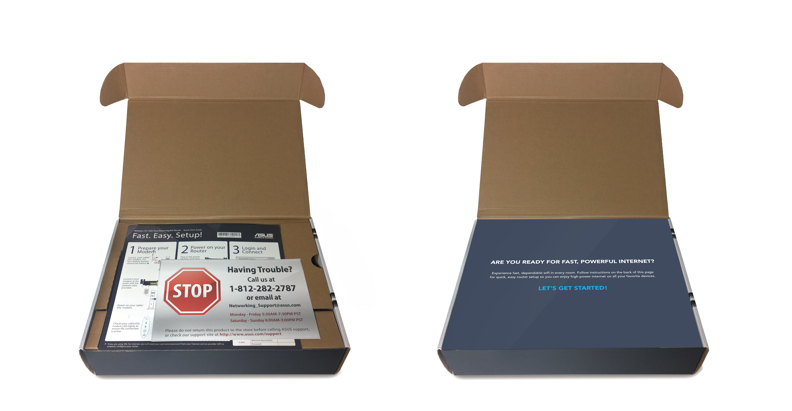 Unboxing before & after
