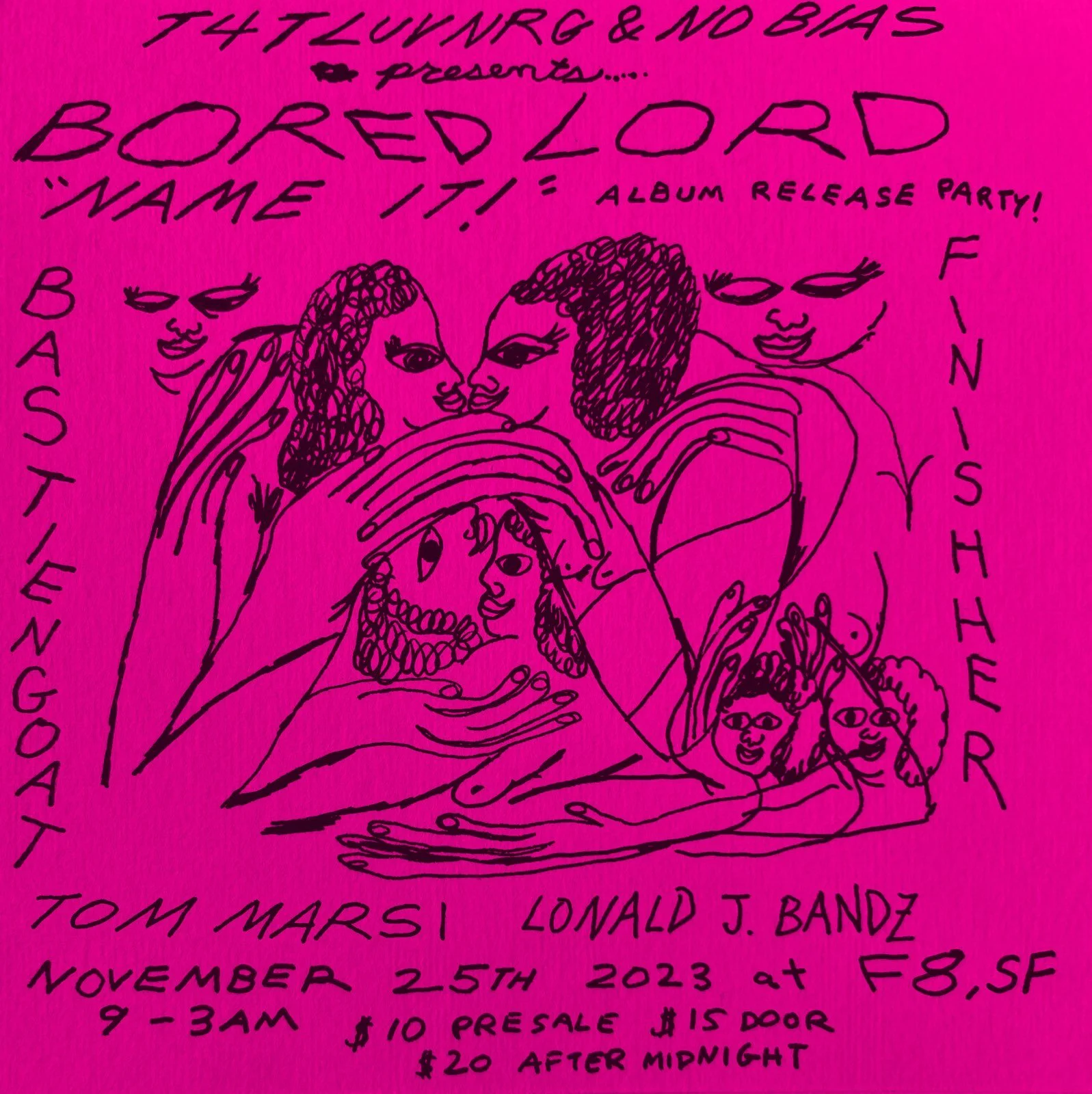 Name It! Release Party: Bored Lord, bastiengoat