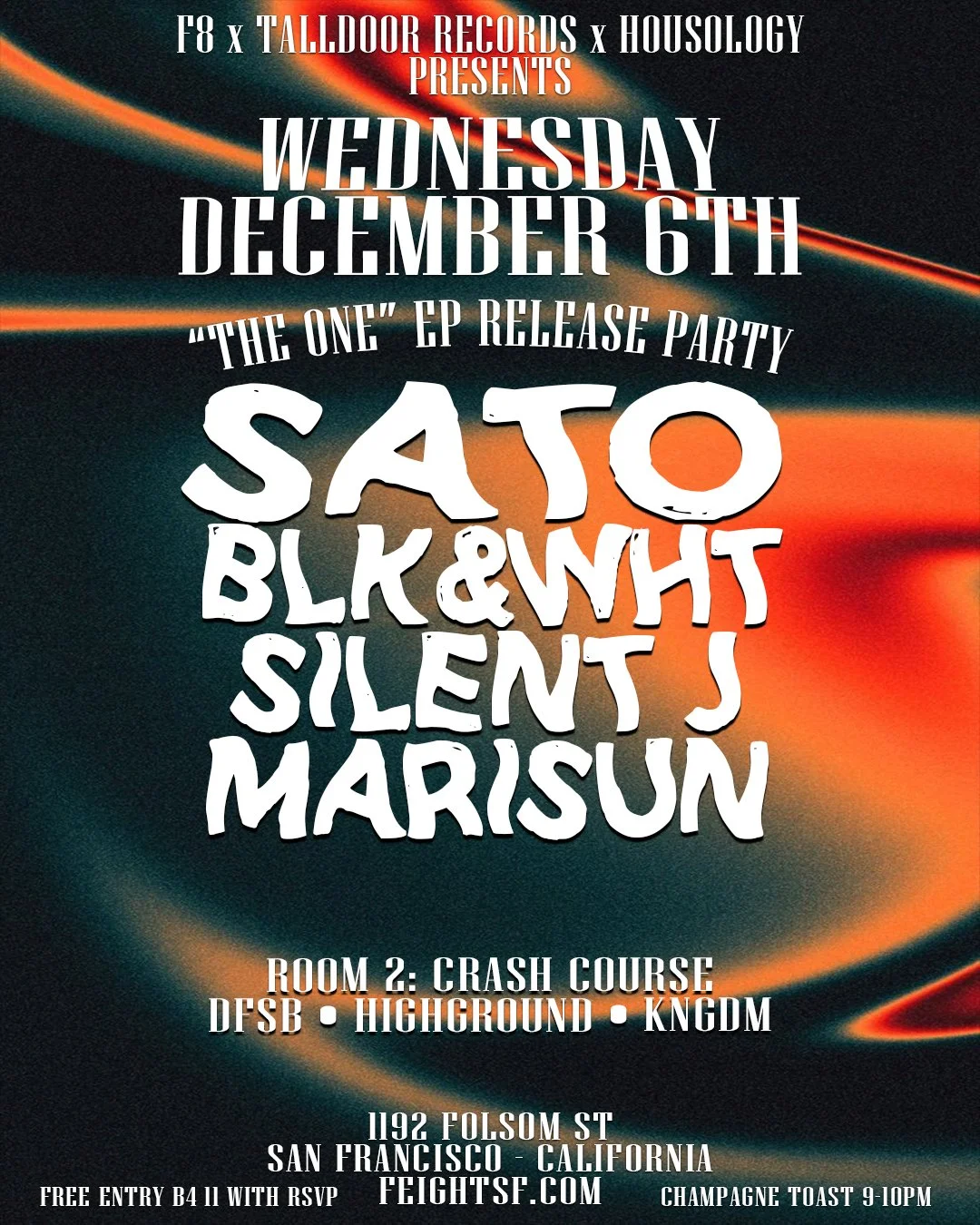 F8, Talldoor Records &amp; Housology present The One EP Release Party