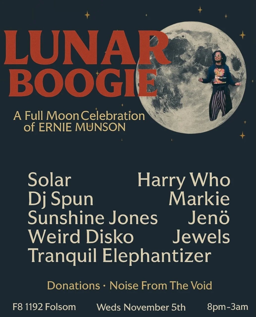 Lunar Boogie. A Full Moon Celebration of Ernie Munson