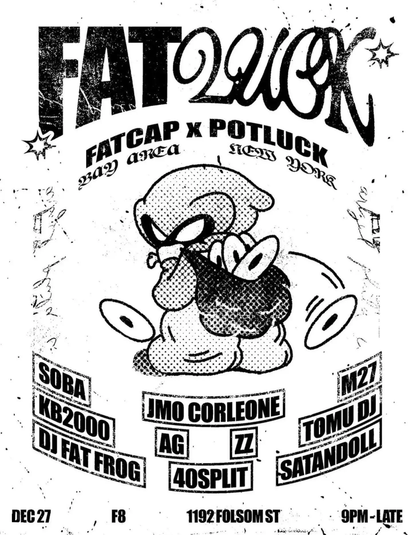 Fatcap x Potluck NYC: FATLUCK at F8