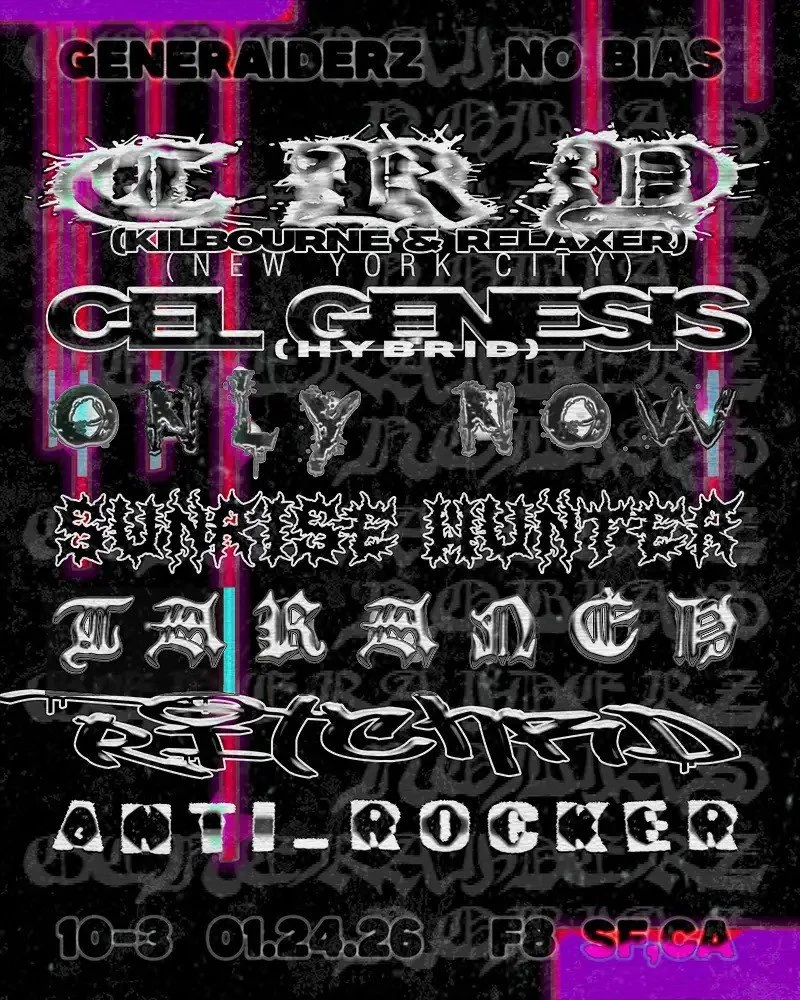 Generaiderz x NO BIAS: CRY (Kilbourne + Relaxer)