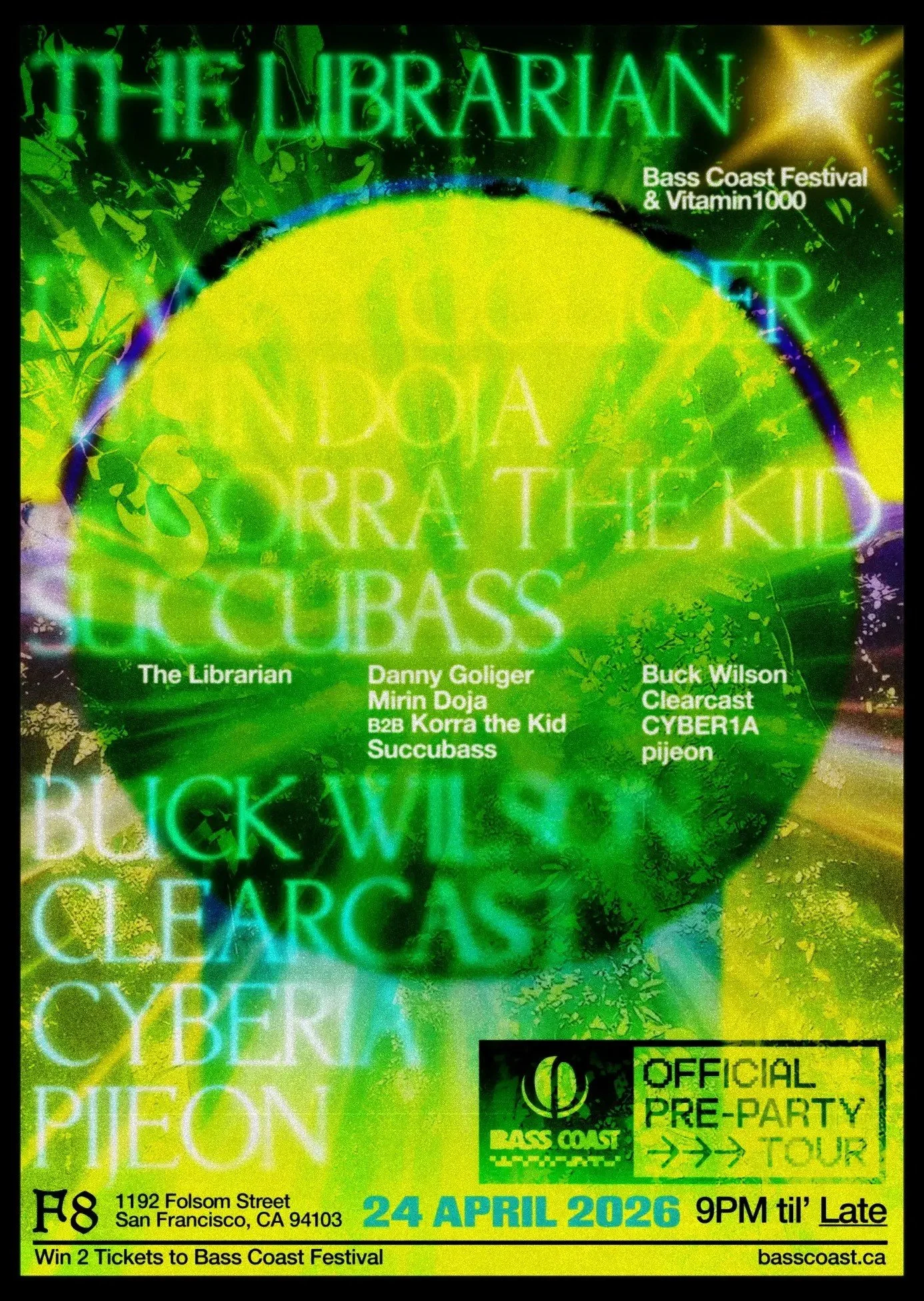 Bass Coast Pre-Party with Vitamin1000