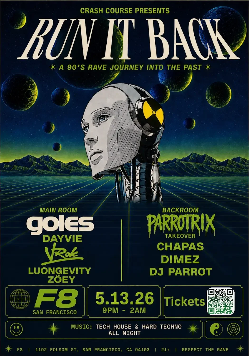 Run It Back presents A 90's Rave Journey into The Past