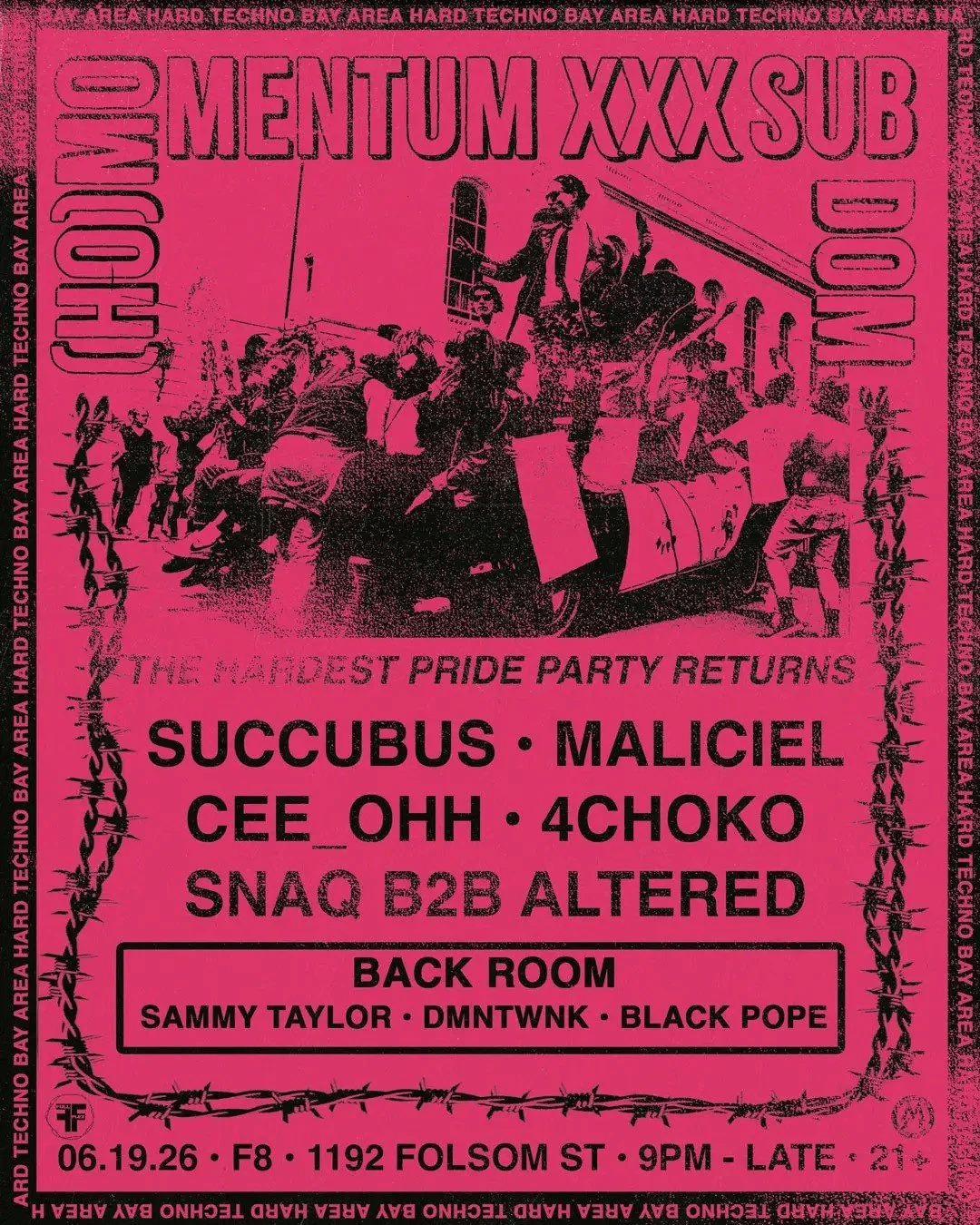 MOMENTUM XXX SubDom: THE HARDEST PRIDE PARTY  🏳️‍🌈