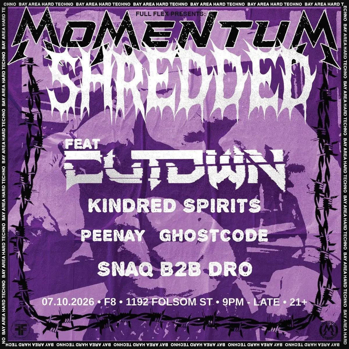 MOMENTUM HARD TECHNO: SHREDDED FT CUTDWN
