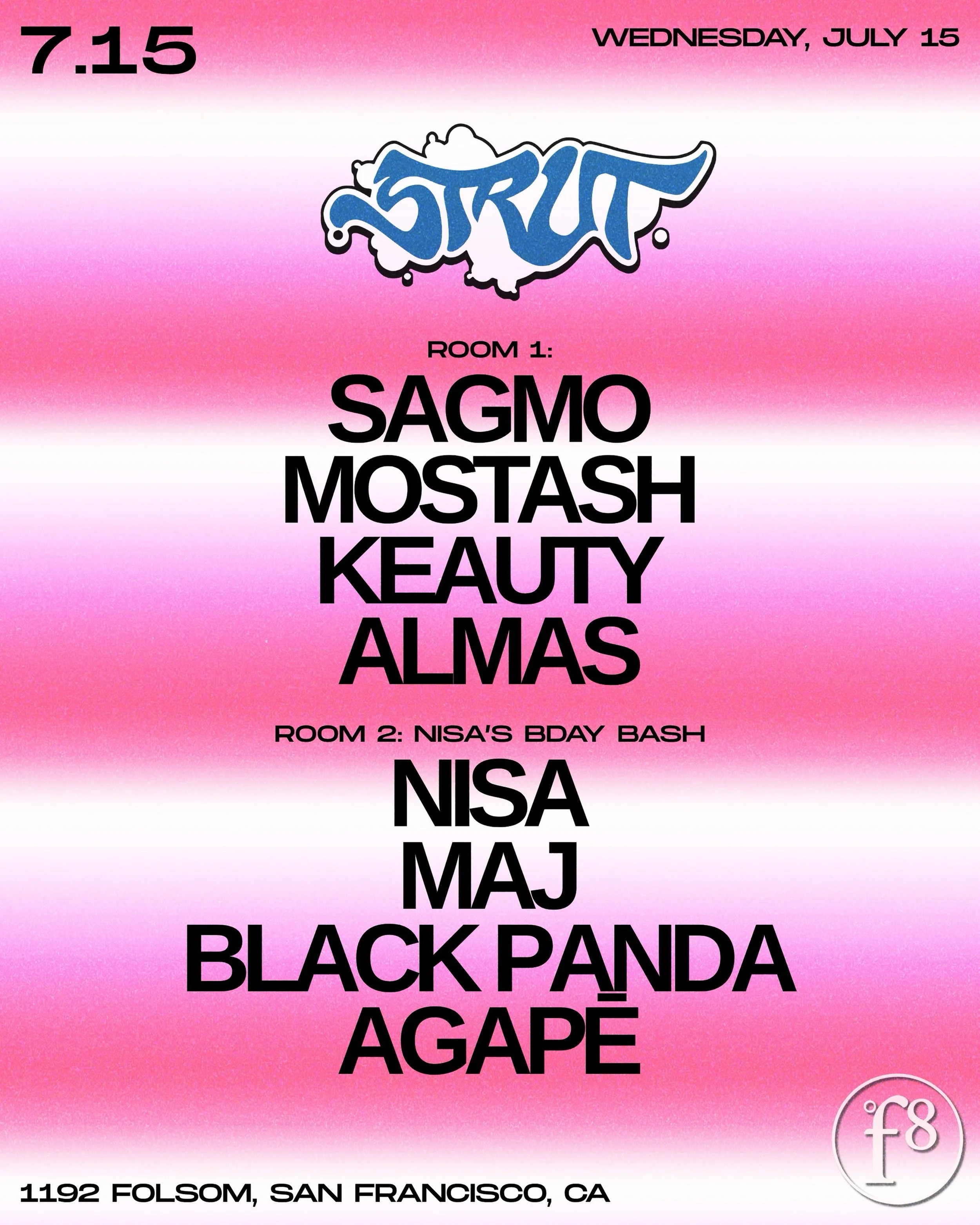Strut SF and F8 present Sagmo
