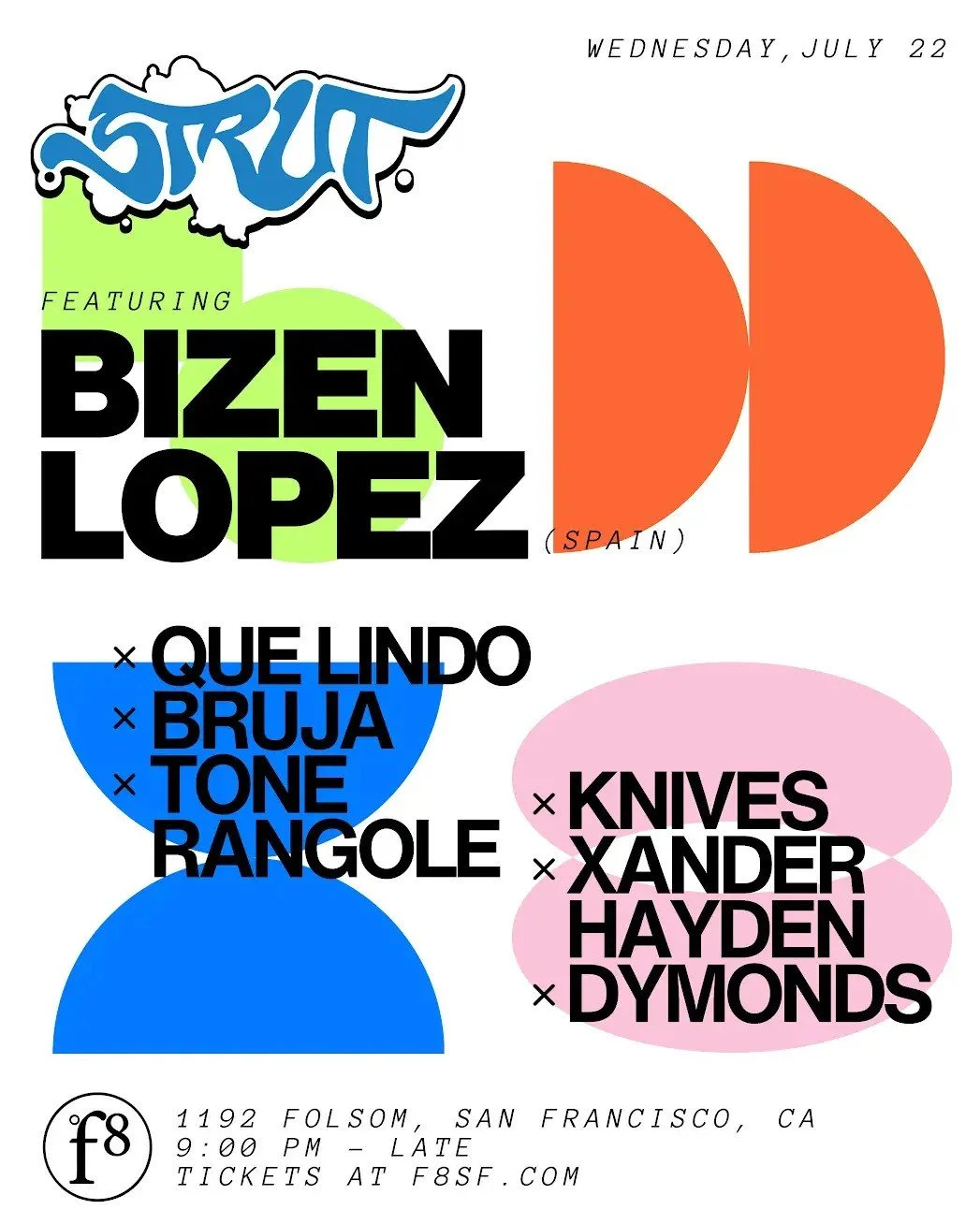 Strut SF and F8 present Bizen Lopez