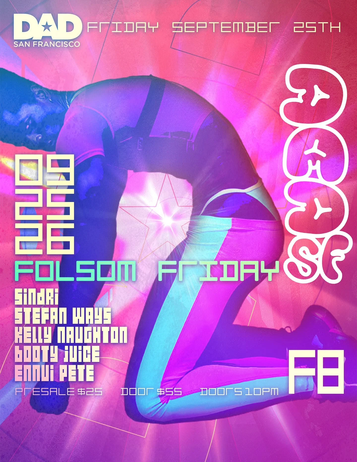 DAD FOLSOM FRIDAY - Sindri, Stefan Ways, Stormy Roxx 🏳️‍🌈
